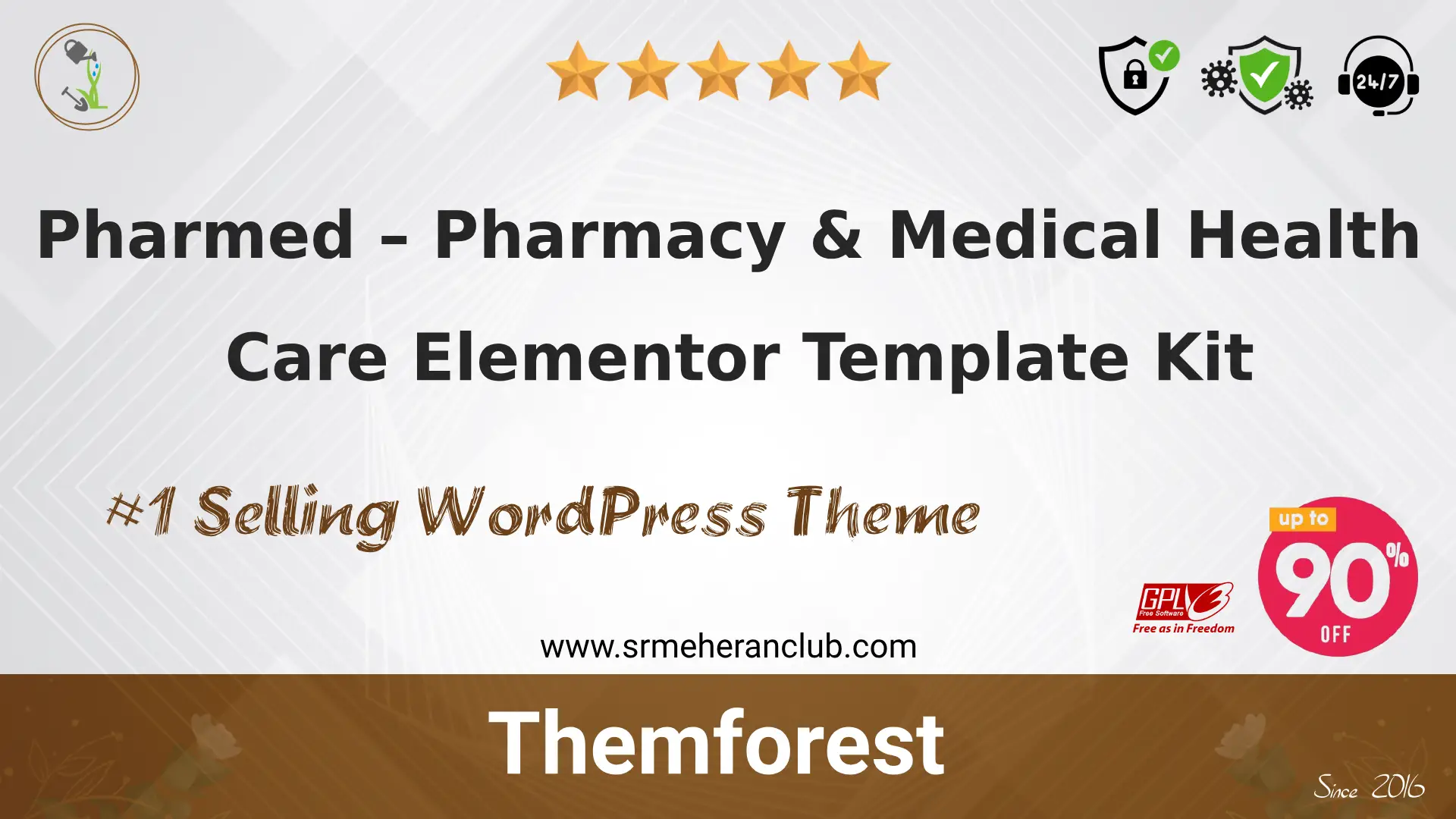 Pharmed – Pharmacy & Medical Health Care Elementor Template Kit