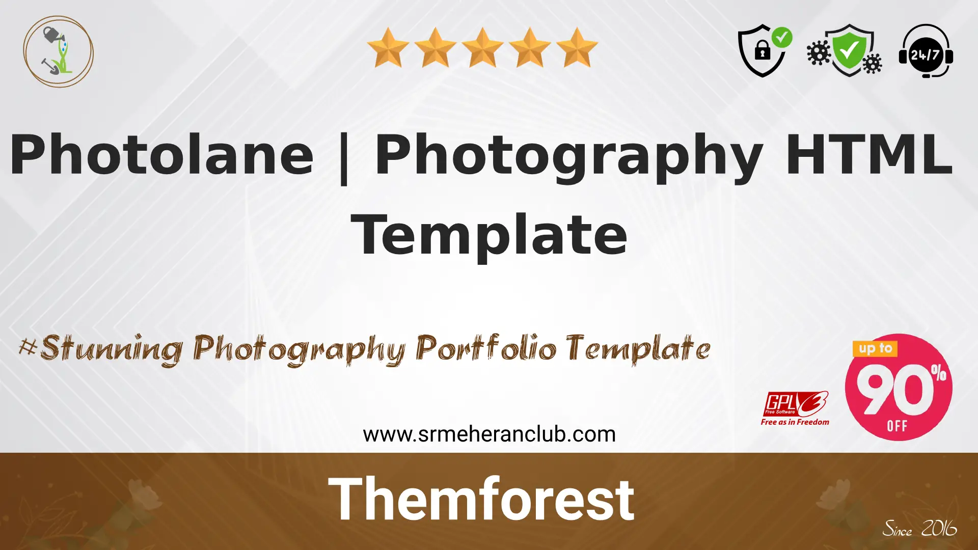 Photolane | Photography HTML Template