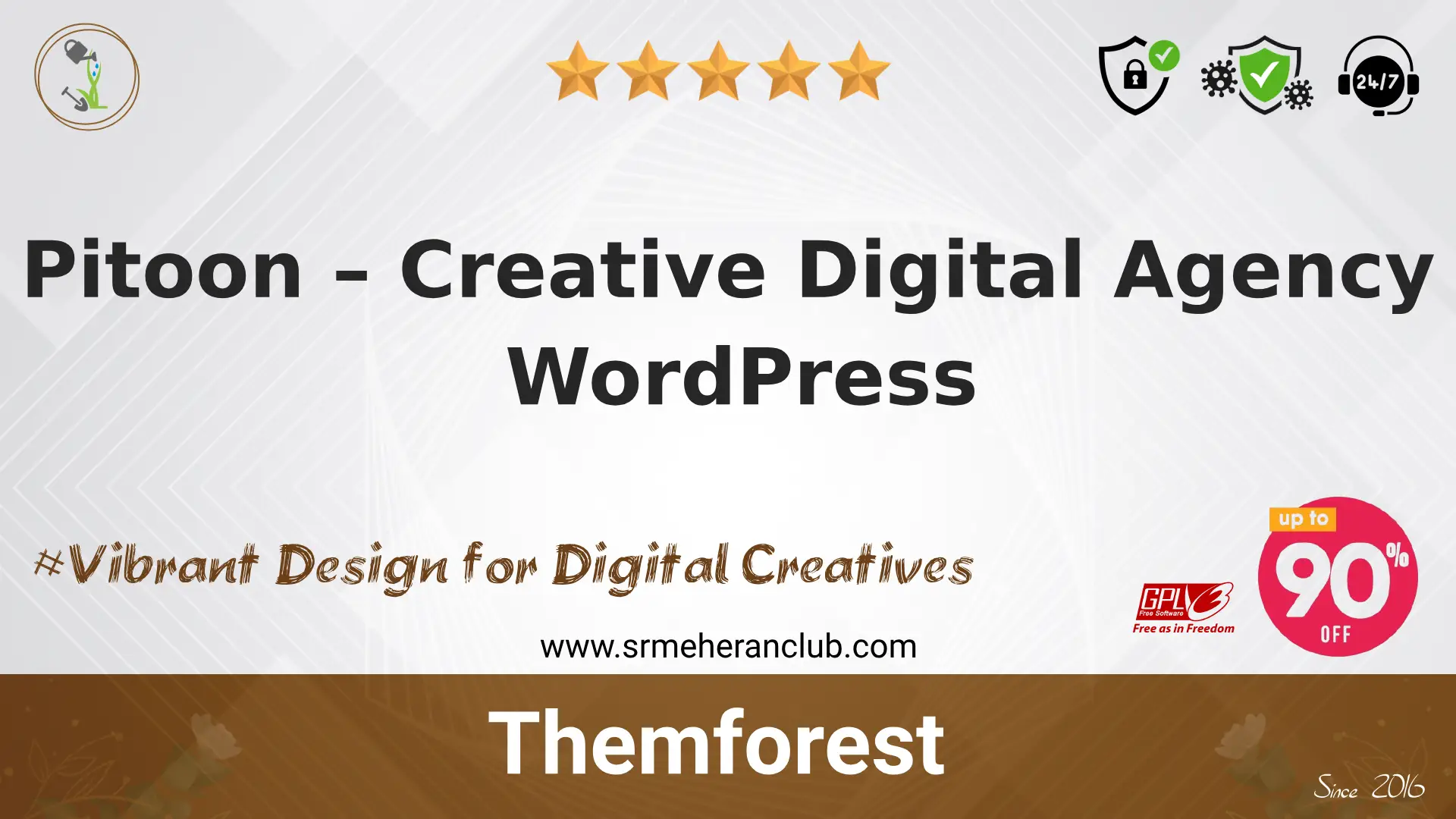 Pitoon – Creative Digital Agency WordPress