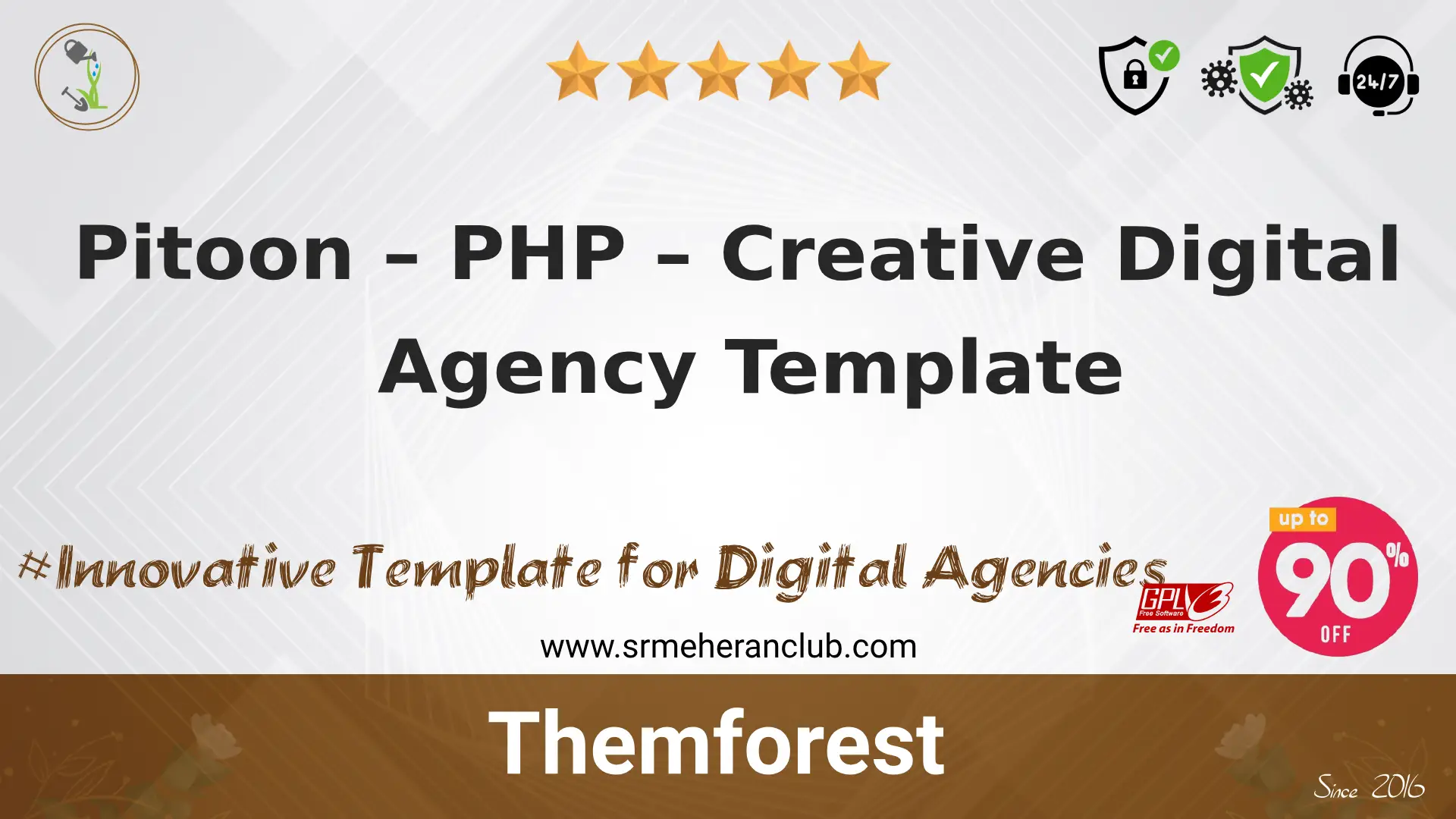 Pitoon – PHP – Creative Digital Agency Template