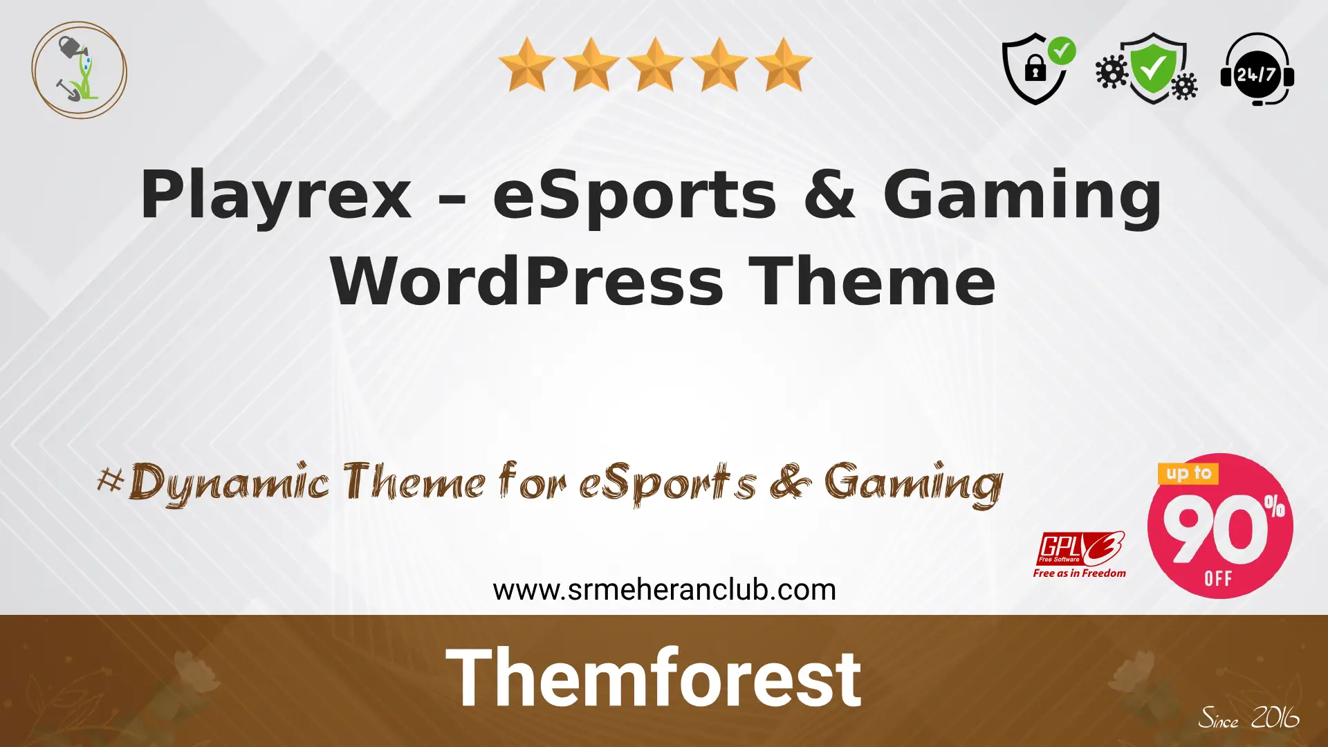 Playrex – eSports & Gaming WordPress Theme