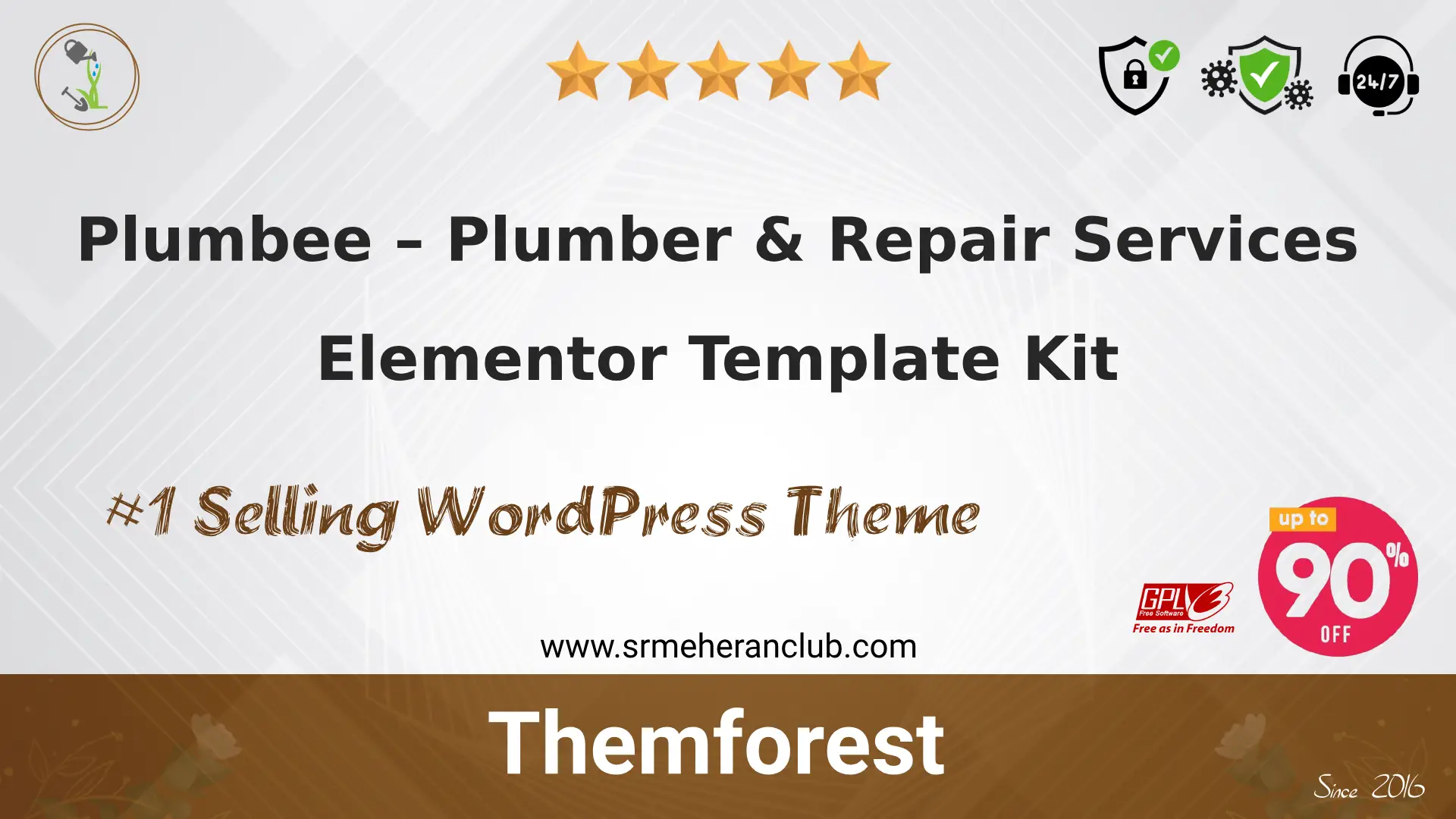 Plumbee – Plumber & Repair Services Elementor Template Kit