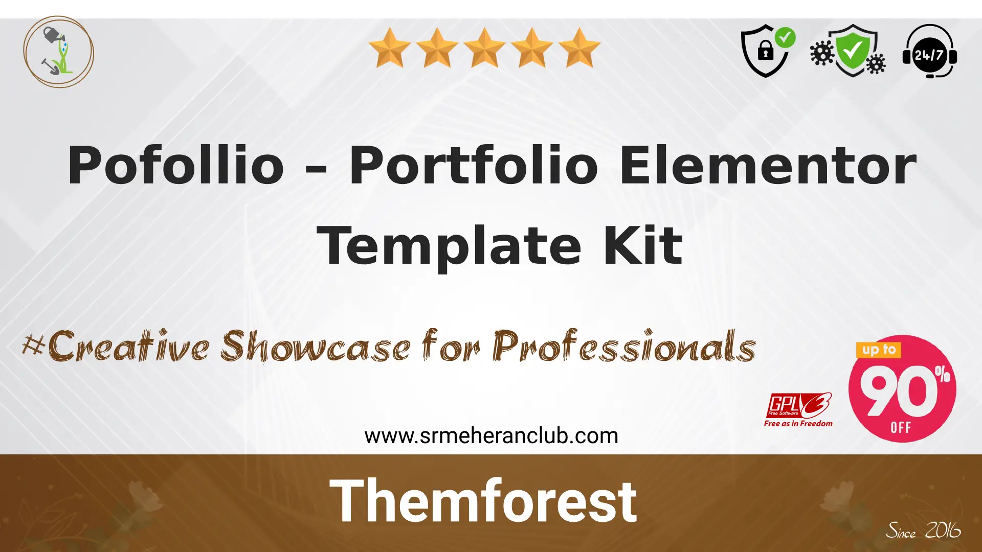 Pofollio – Portfolio Elementor Template Kit