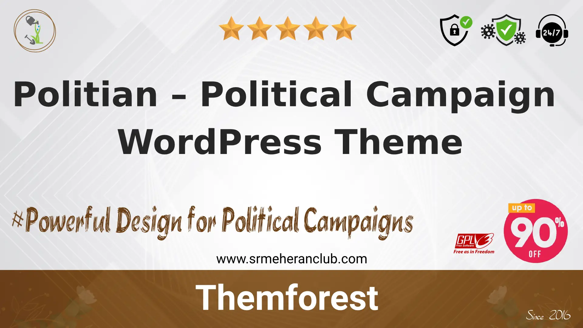 Politian – Political Campaign WordPress Theme