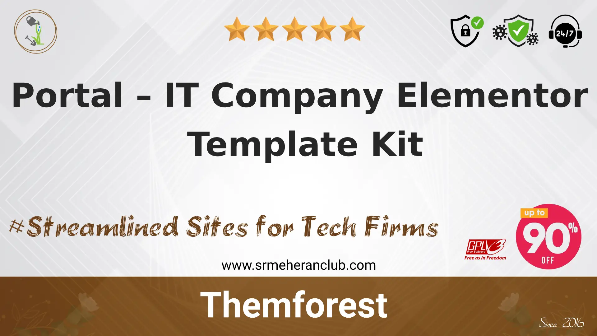 Portal – IT Company Elementor Template Kit