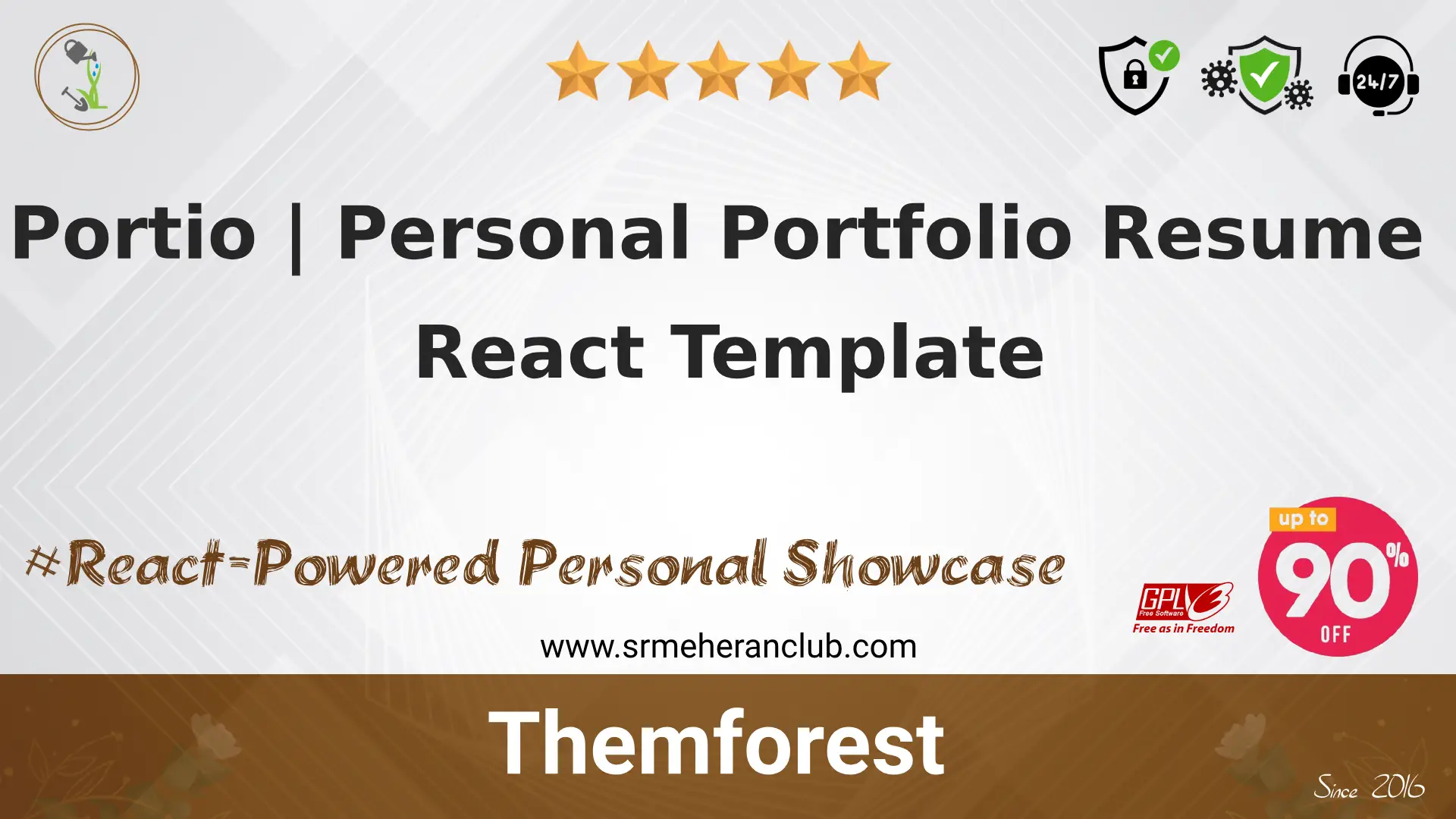Portio | Personal Portfolio Resume React Template
