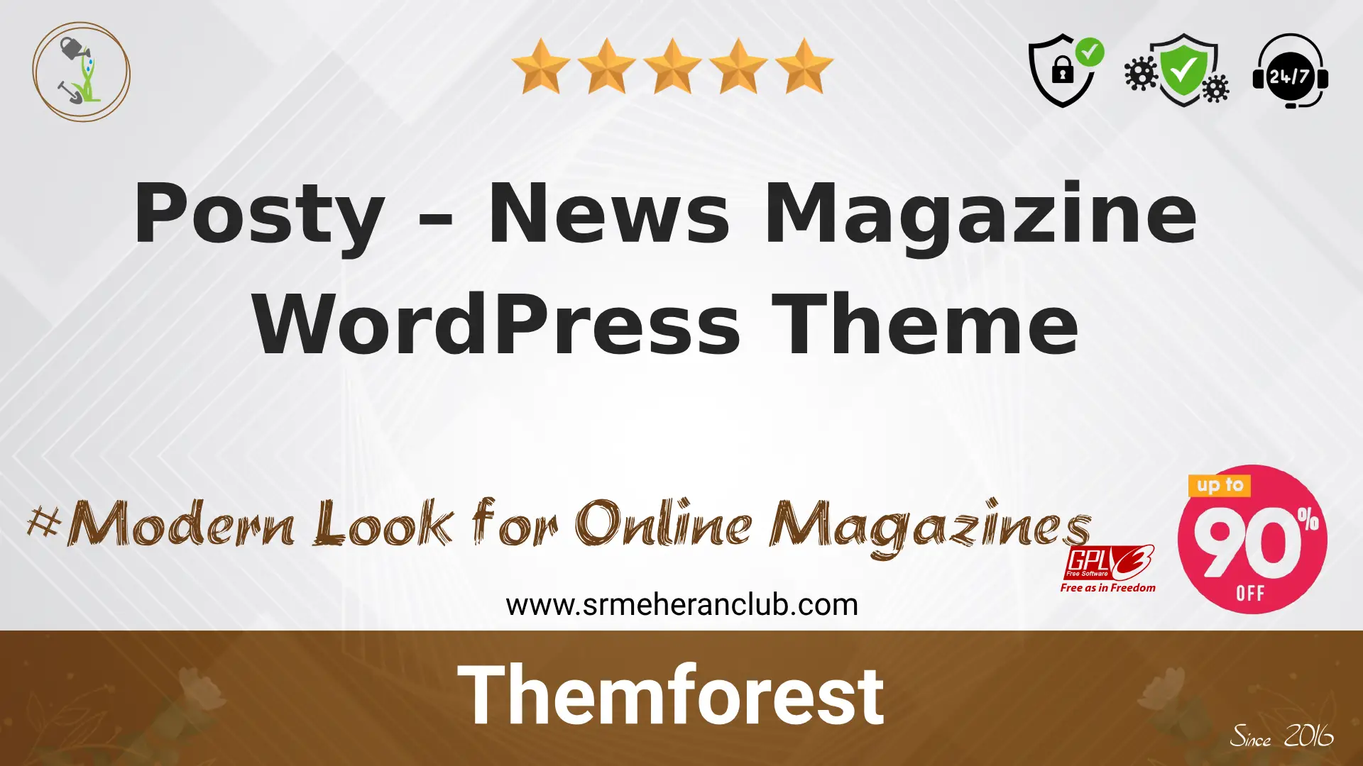 Posty – News Magazine WordPress Theme