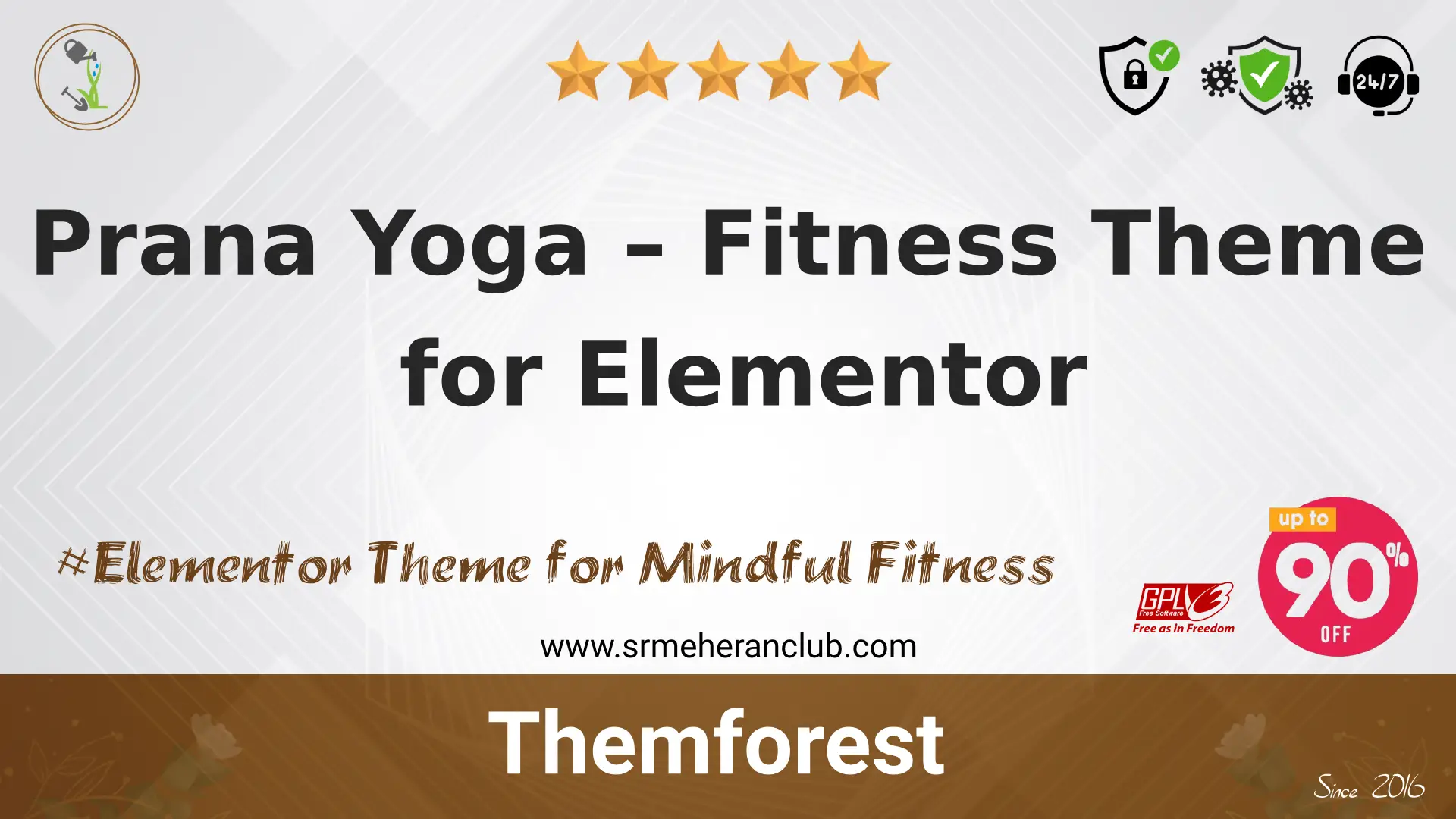 Prana Yoga – Fitness Theme for Elementor