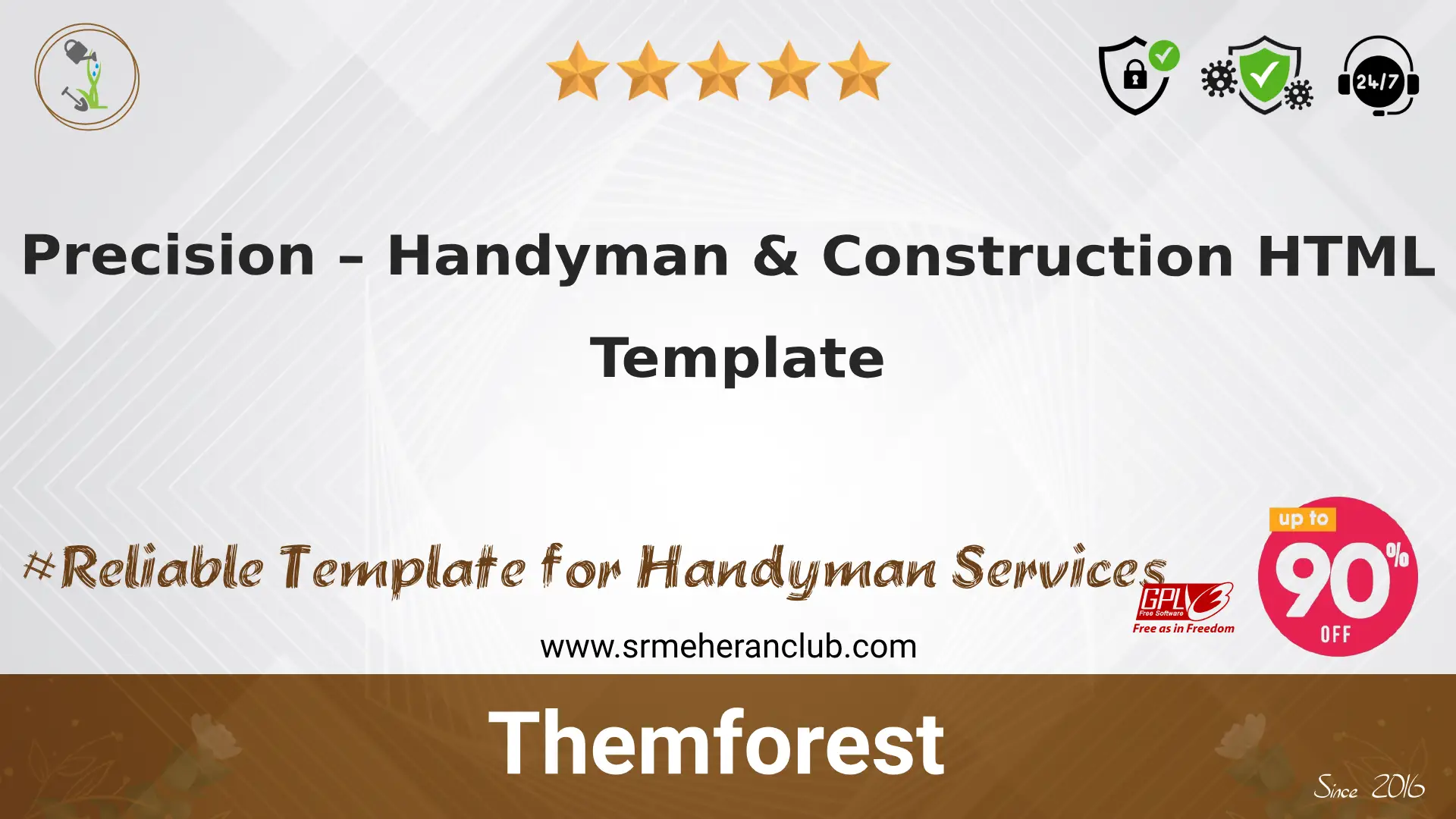 Precision – Handyman & Construction HTML Template