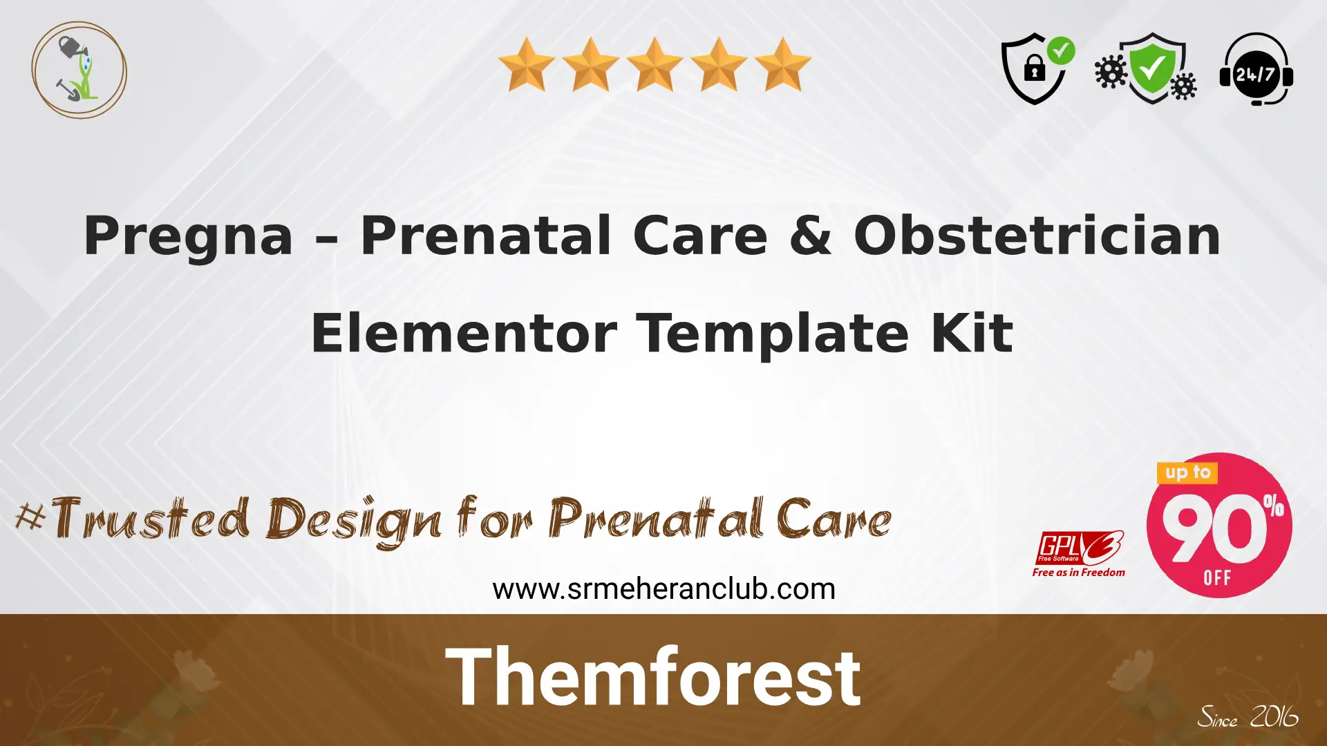 Pregna – Prenatal Care & Obstetrician Elementor Template Kit