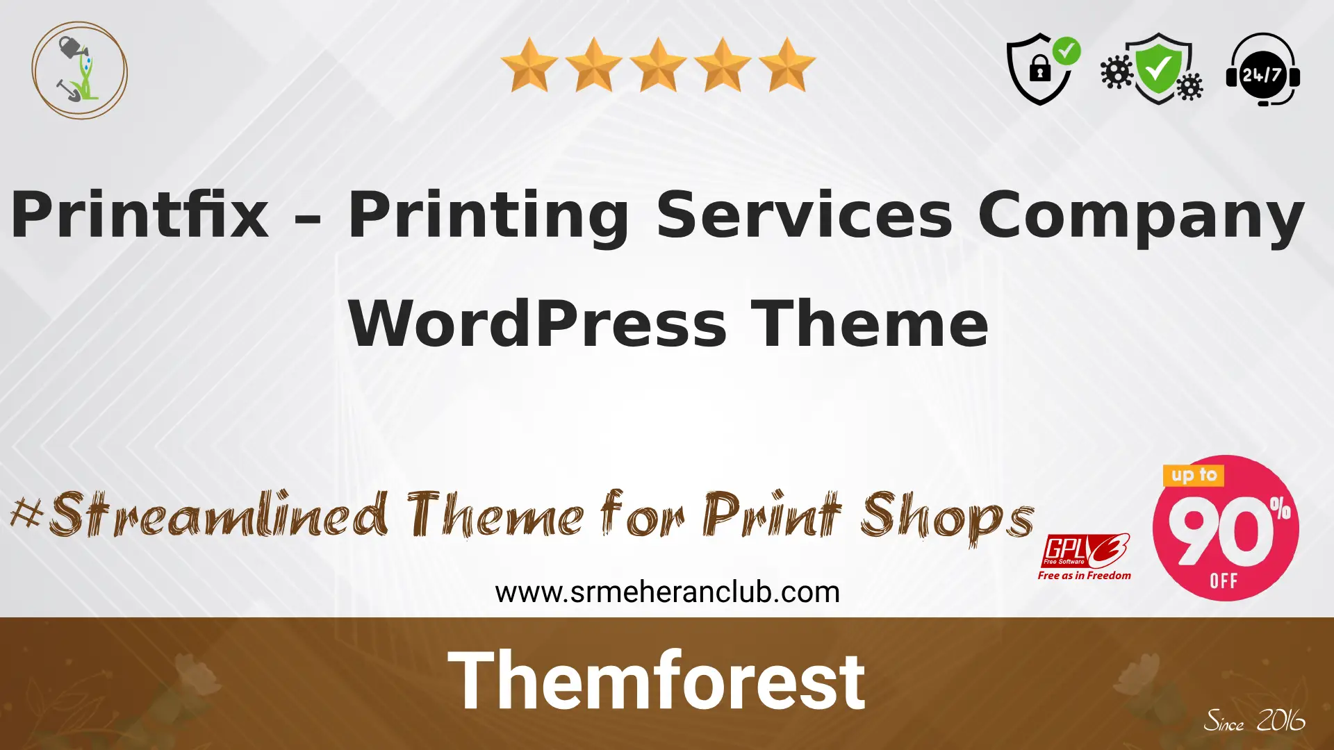 Printfix – Printing Services Company WordPress Theme — Theme by Themeforest