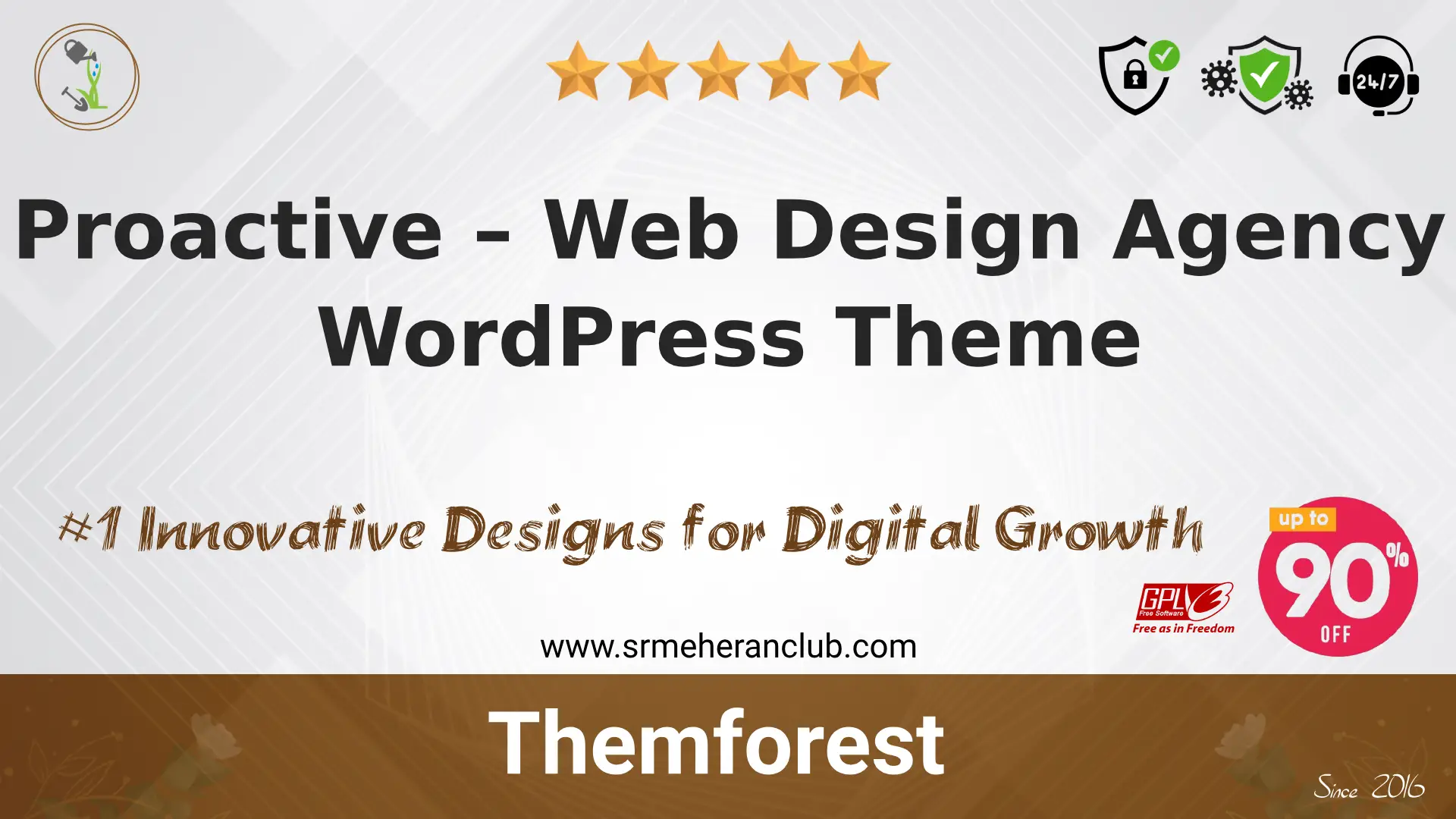 Proactive – Web Design Agency WordPress Theme