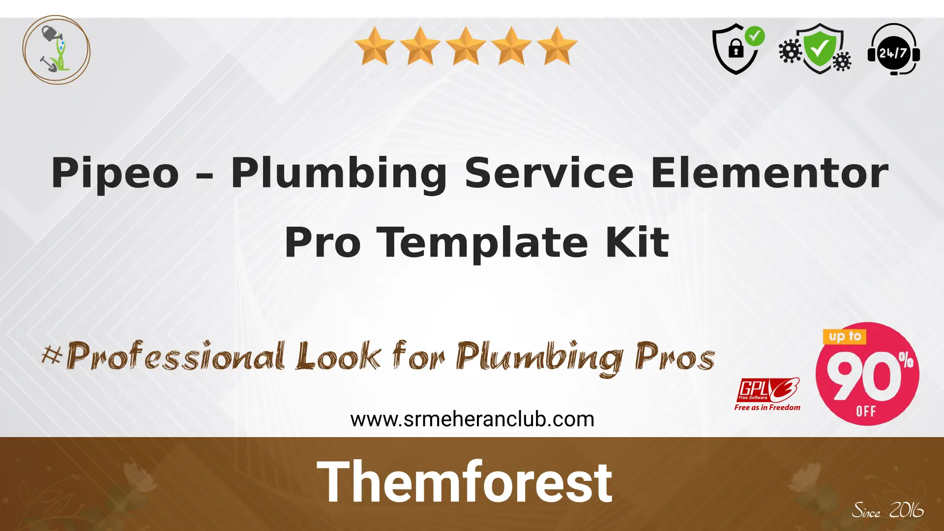 Pipeo – Plumbing Service Elementor Pro Template Kit — Elementor Kit by Themeforest