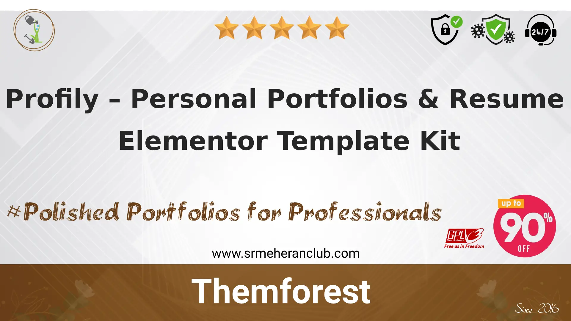 Profily – Personal Portfolios & Resume Elementor Template Kit — Elementor Kit by Themeforest