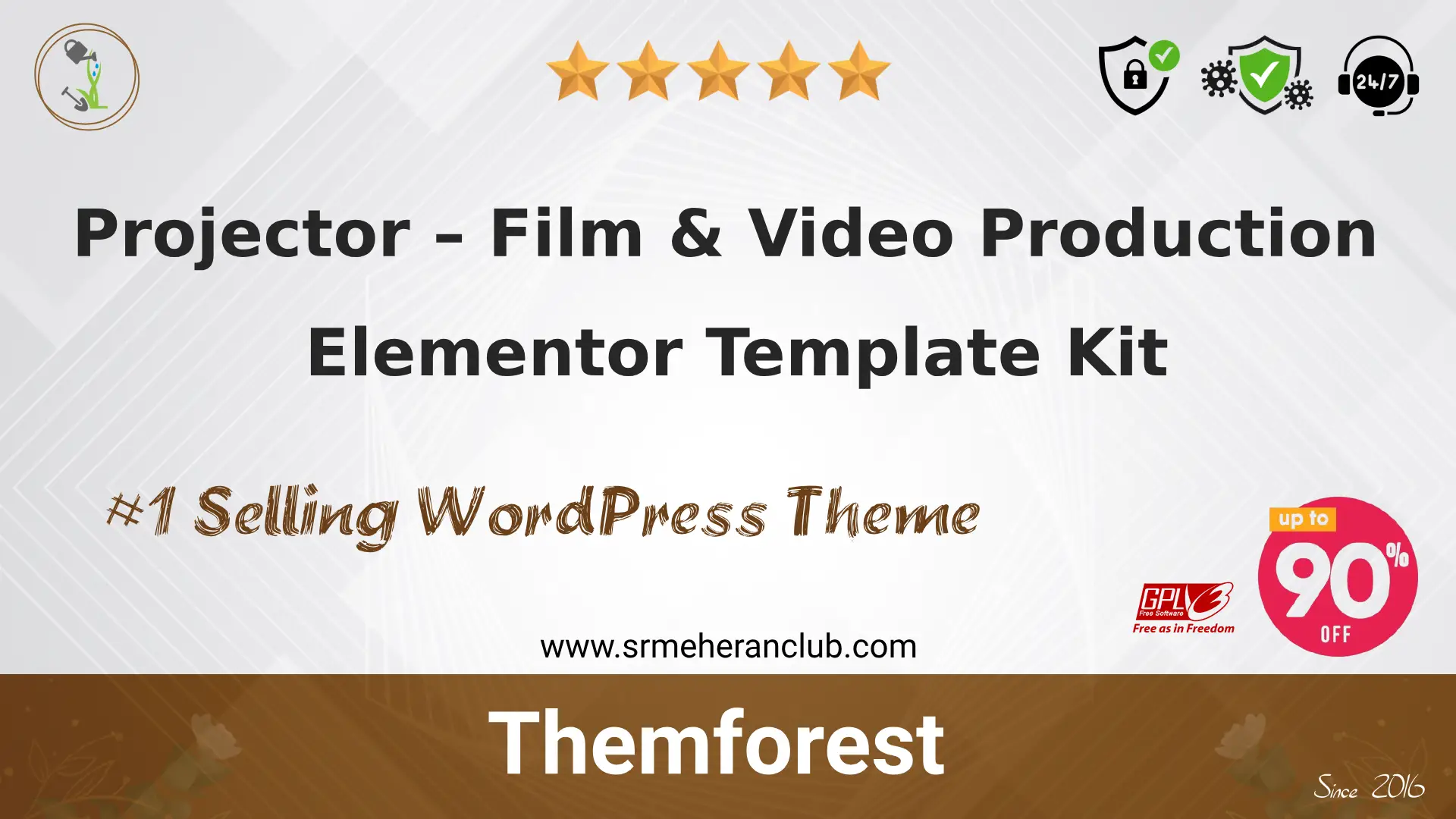 Projector – Film & Video Production Elementor Template Kit — Elementor Kit by Themeforest