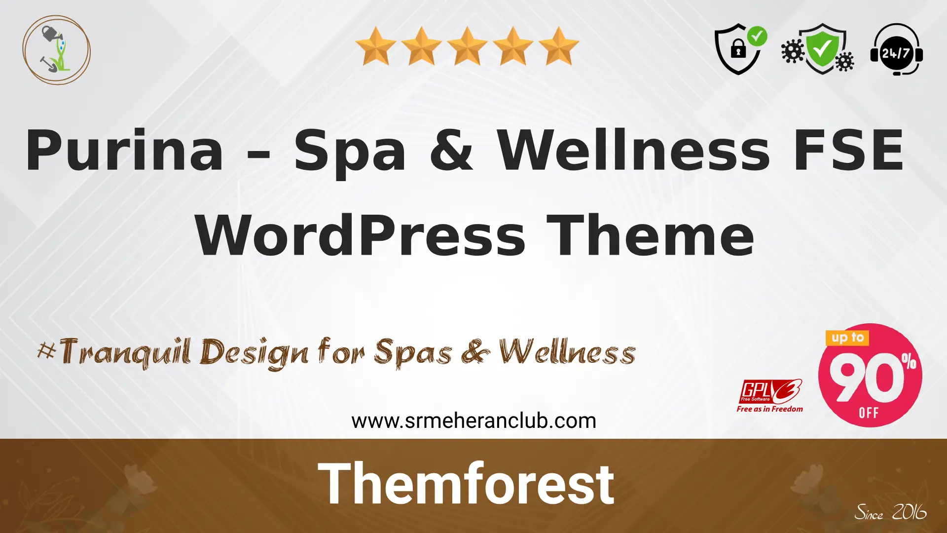 Purina – Spa & Wellness FSE WordPress Theme — Theme by Themeforest
