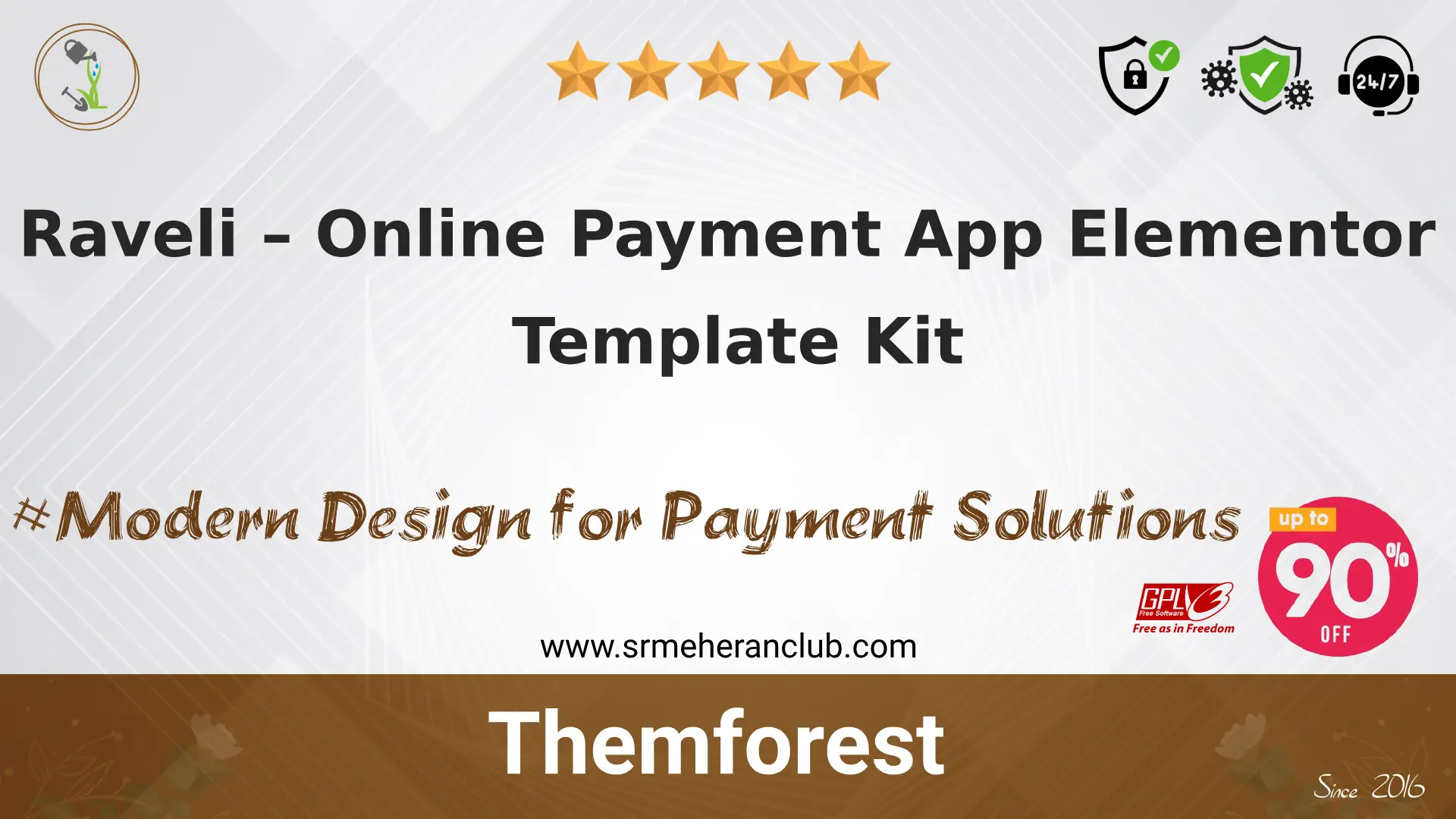 Raveli – Online Payment App Elementor Template Kit