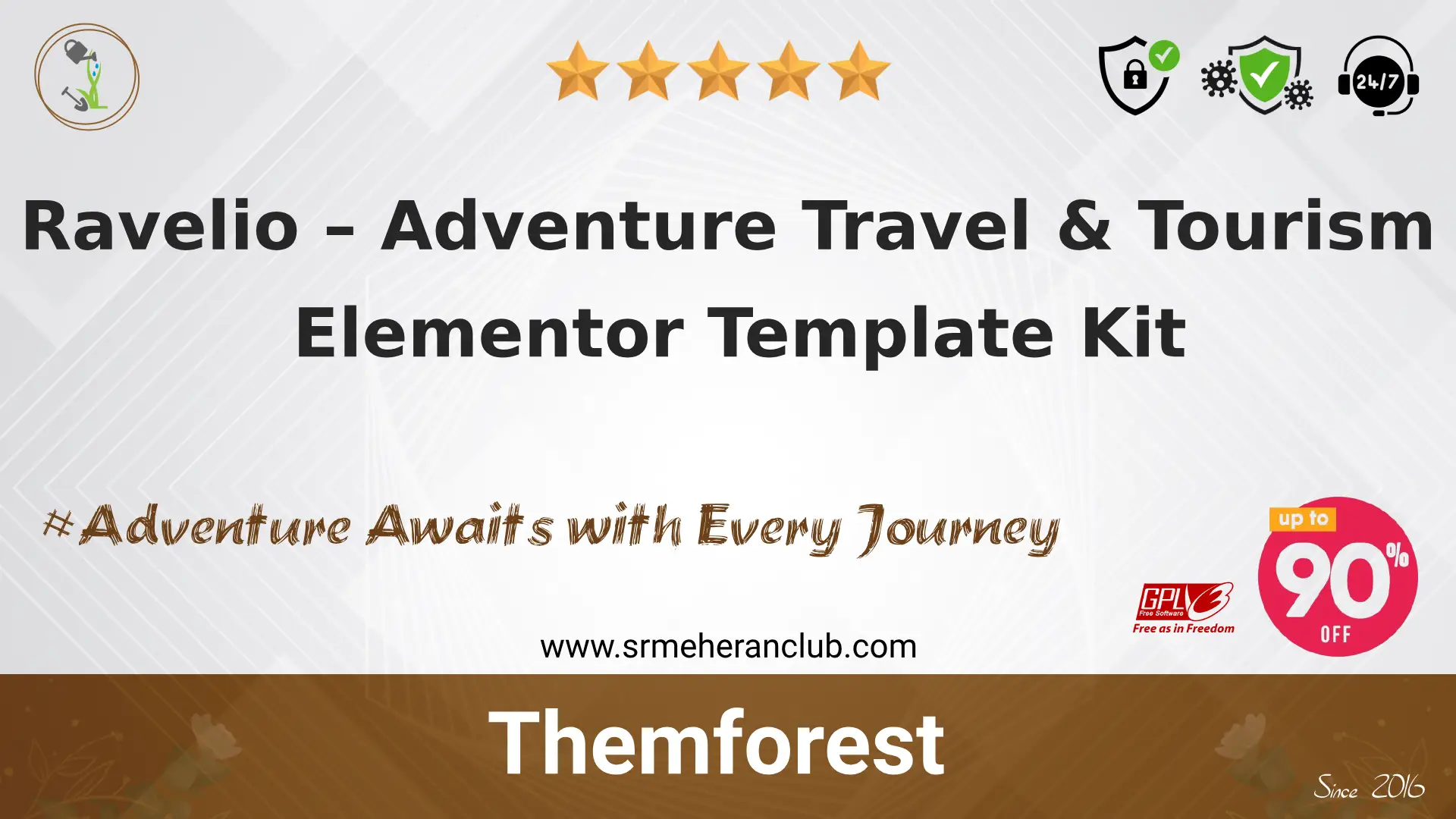 Ravelio – Adventure Travel & Tourism Elementor Template Kit