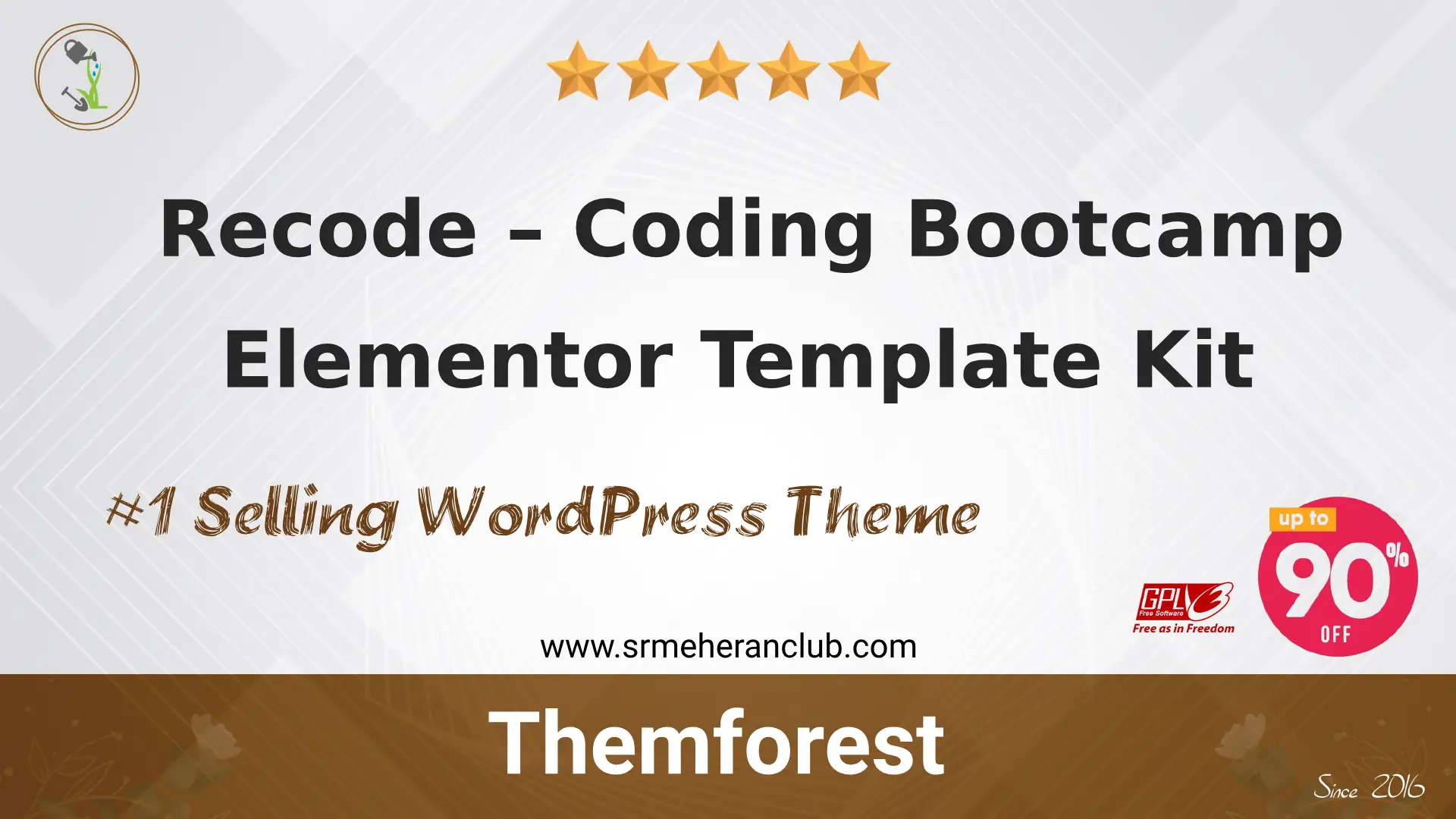Recode – Coding Bootcamp Elementor Template Kit