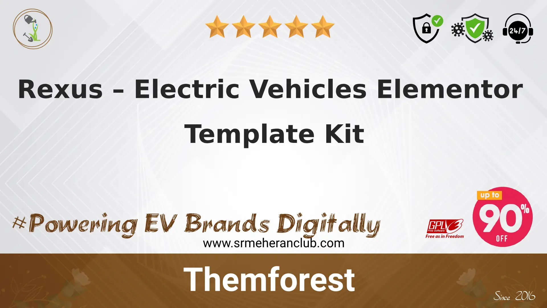 Rexus – Electric Vehicles Elementor Template Kit