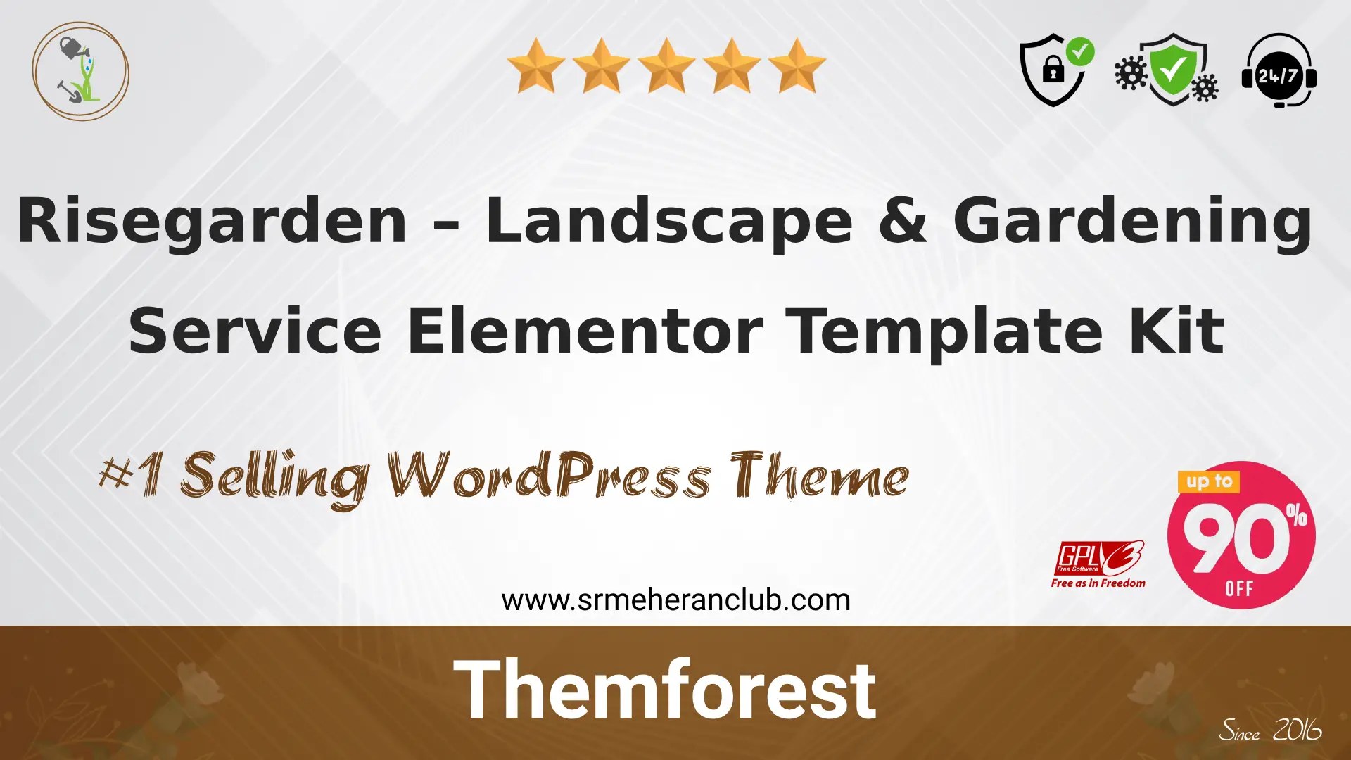 Risegarden – Landscape & Gardening Service Elementor Template Kit — Elementor Kit by Themeforest
