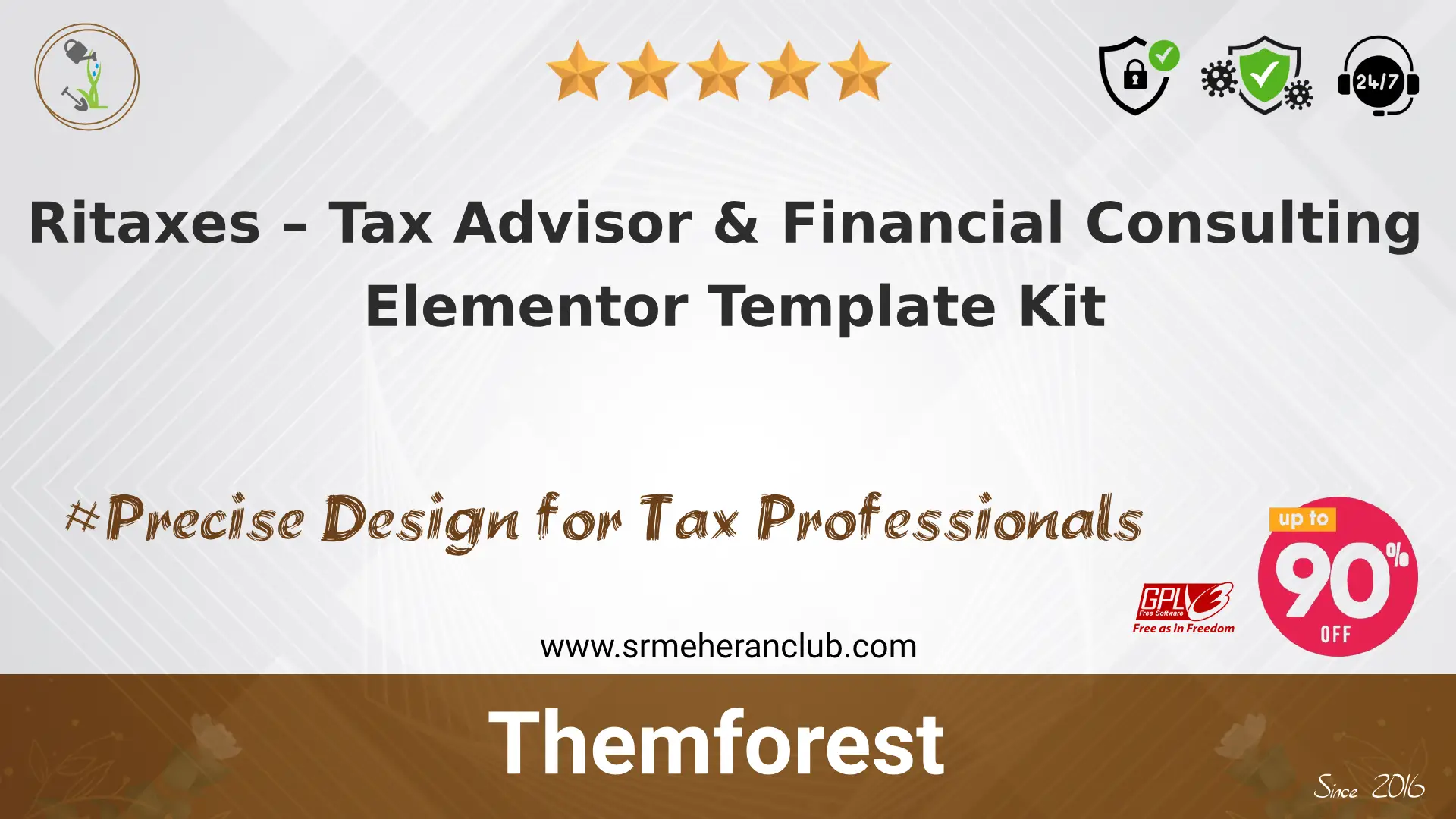 Ritaxes – Tax Advisor & Financial Consulting Elementor Template Kit — Elementor Kit by Themeforest
