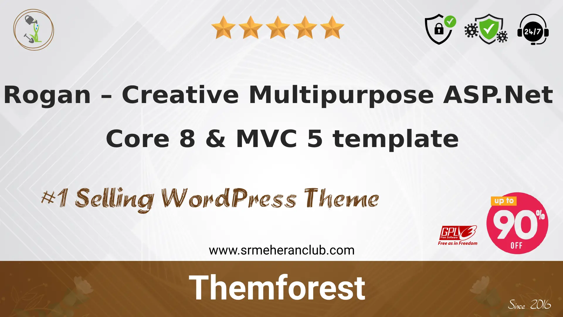 Rogan – Creative Multipurpose ASP.Net Core 8 & MVC 5 template