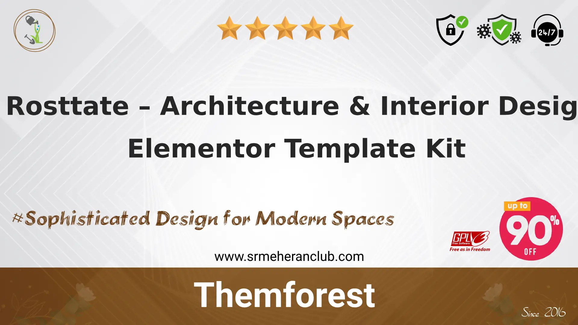 Rosttate – Architecture & Interior Design Elementor Template Kit