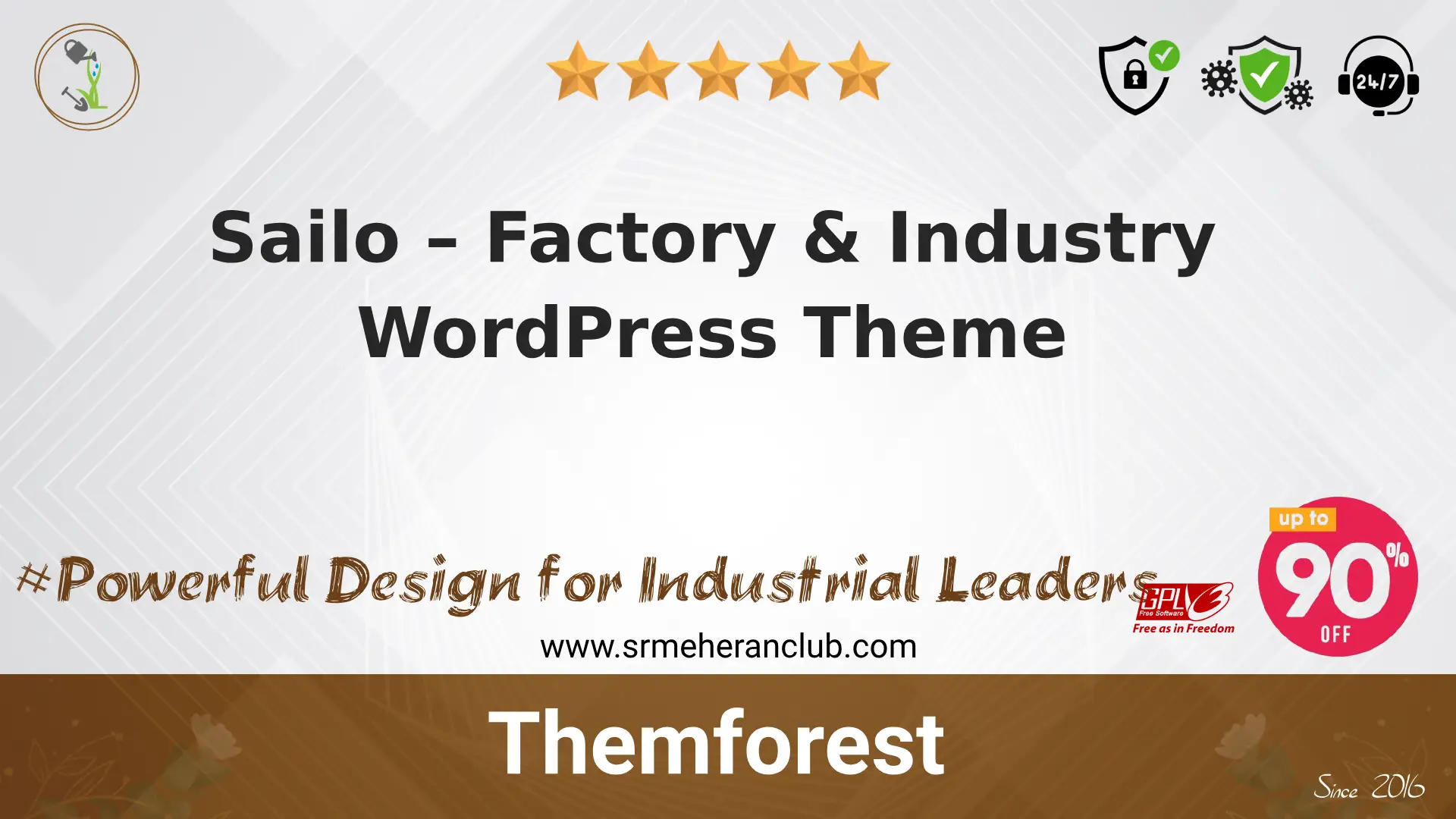 Sailo – Factory & Industry WordPress Theme — Theme by Themeforest
