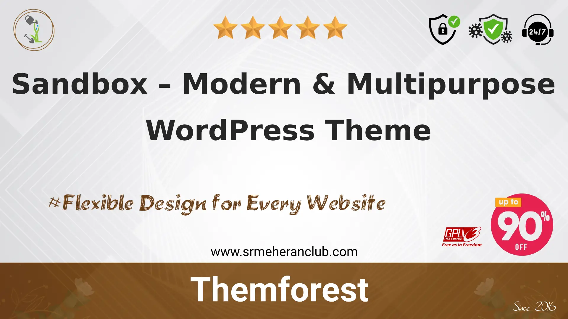 Sandbox – Modern & Multipurpose WordPress Theme — Theme by Themeforest