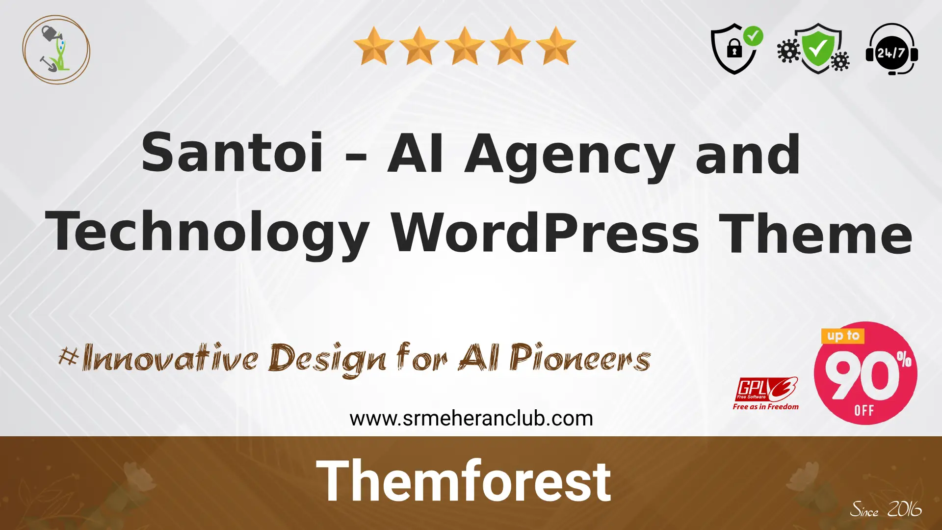 Santoi – AI Agency and Technology WordPress Theme