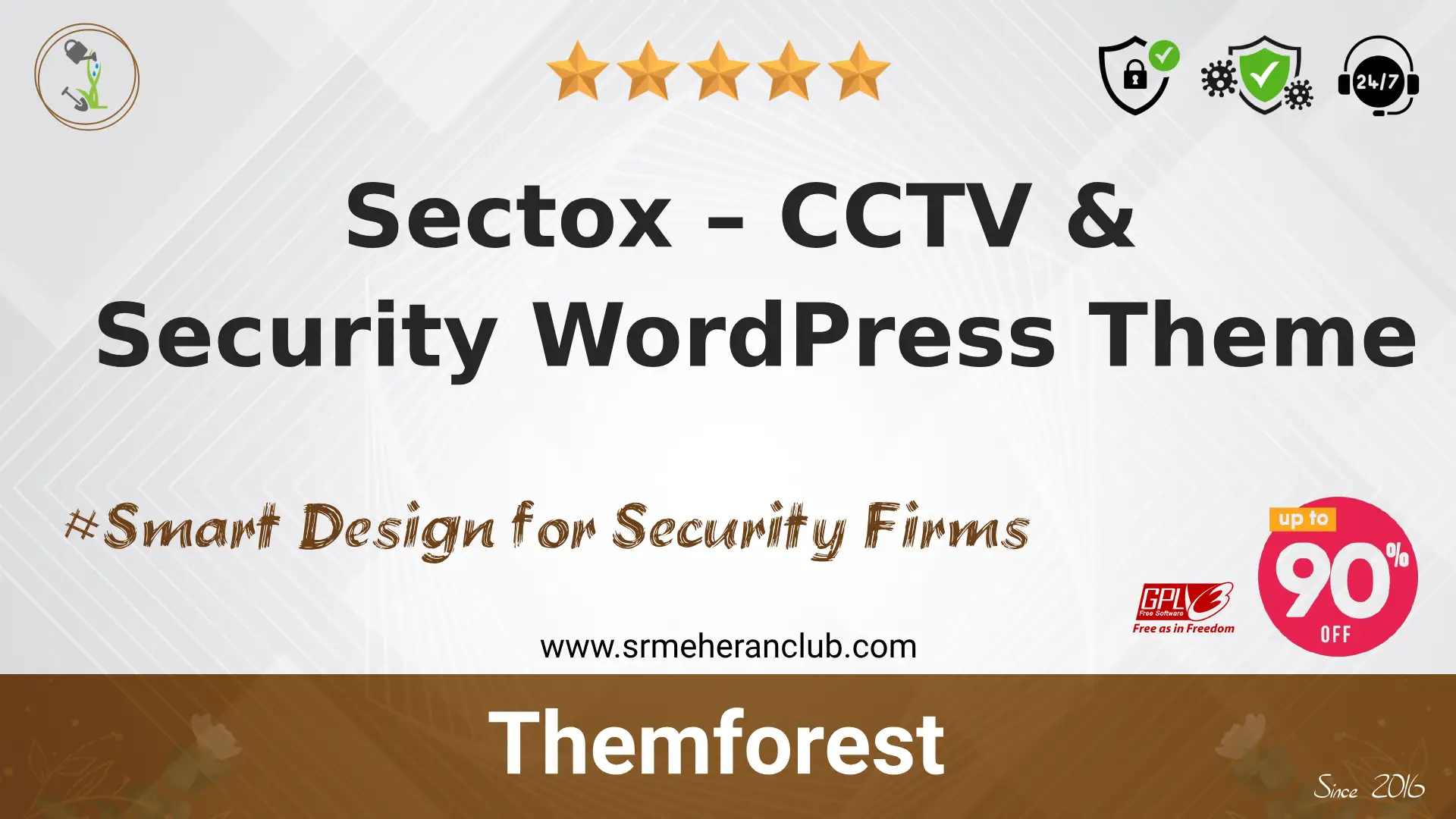 Sectox – CCTV & Security WordPress Theme