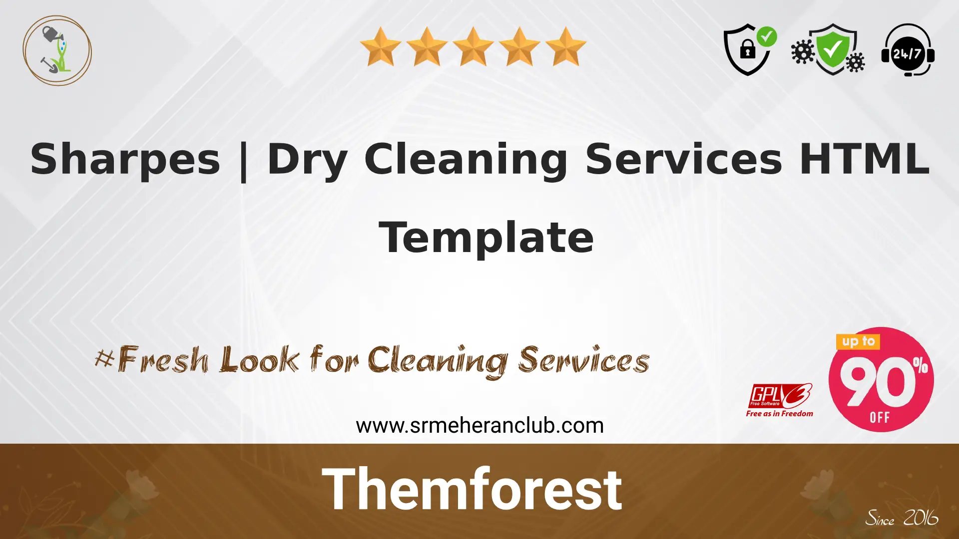 Sharpes | Dry Cleaning Services HTML Template — Template by Themeforest