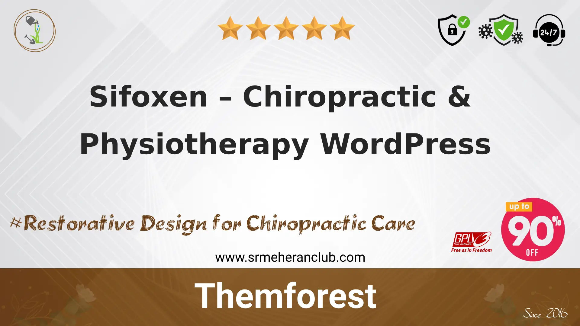 Sifoxen – Chiropractic & Physiotherapy WordPress — Theme by Themeforest