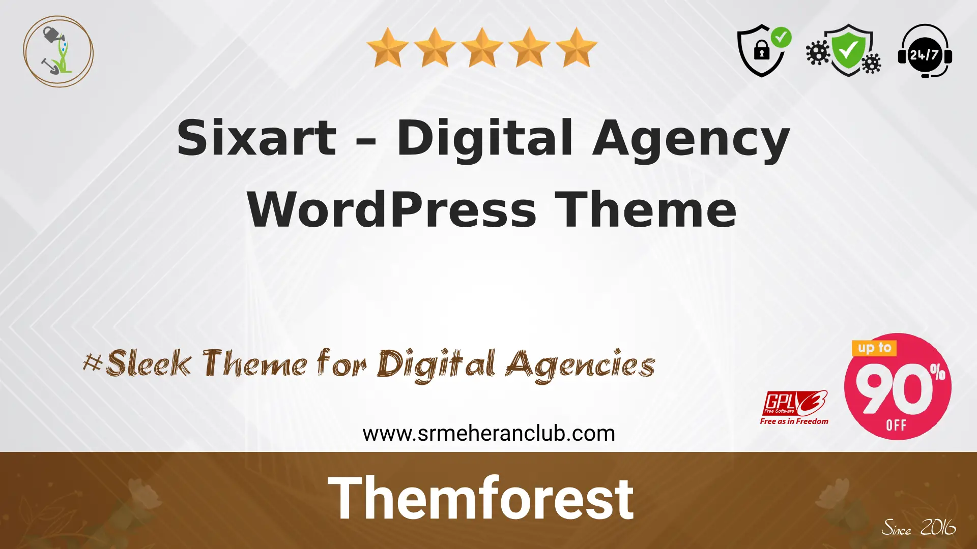 Sixart – Digital Agency WordPress Theme