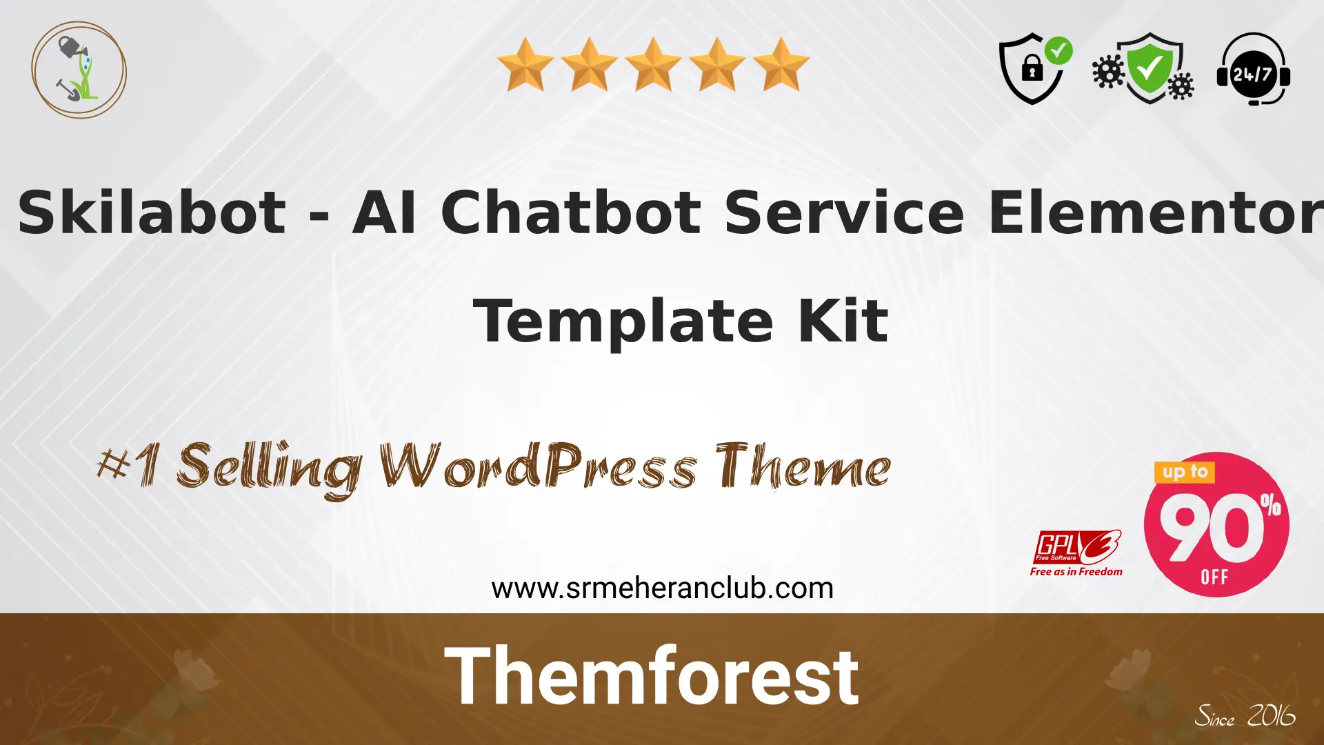 Skilabot – AI Chatbot Service Elementor Template Kit