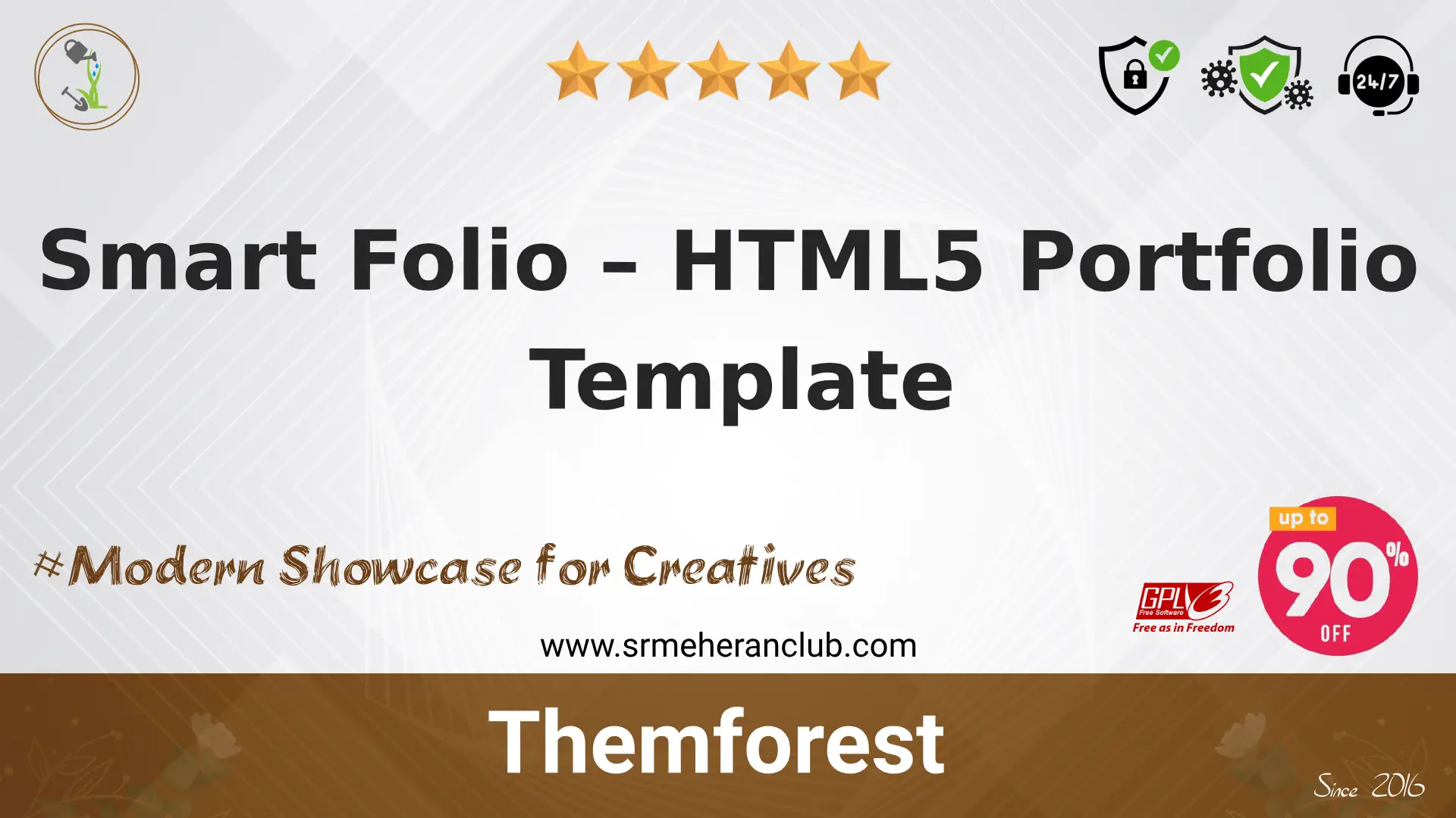 Smart Folio – HTML5 Portfolio Template — Template by Themeforest