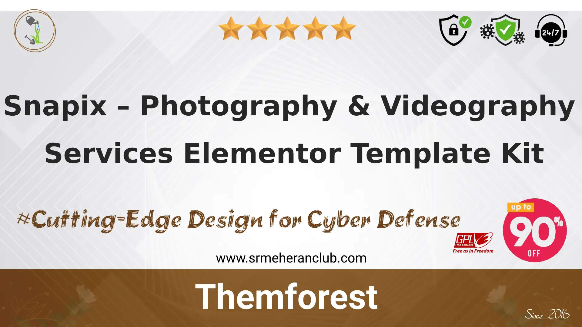 Snapix – Photography & Videography Services Elementor Template Kit
