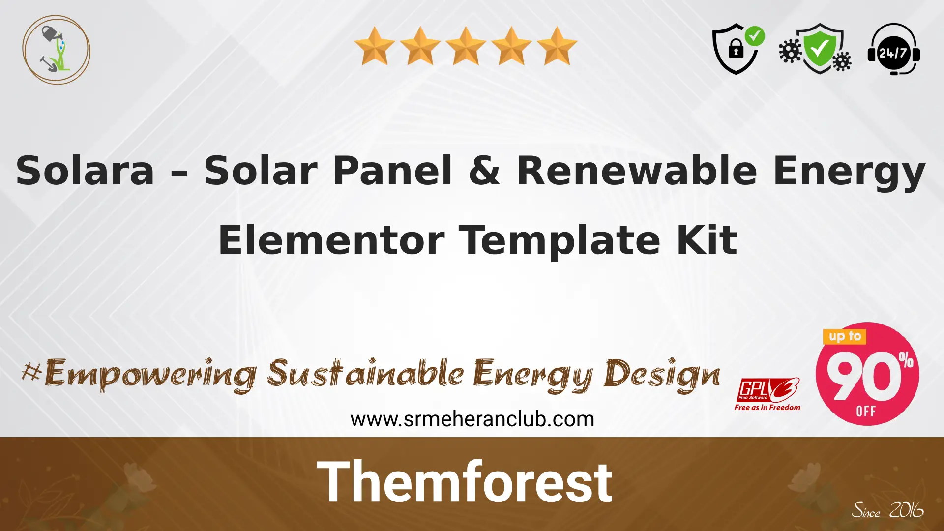 Solara – Solar Panel & Renewable Energy Elementor Template Kit — Elementor Kit by Themeforest