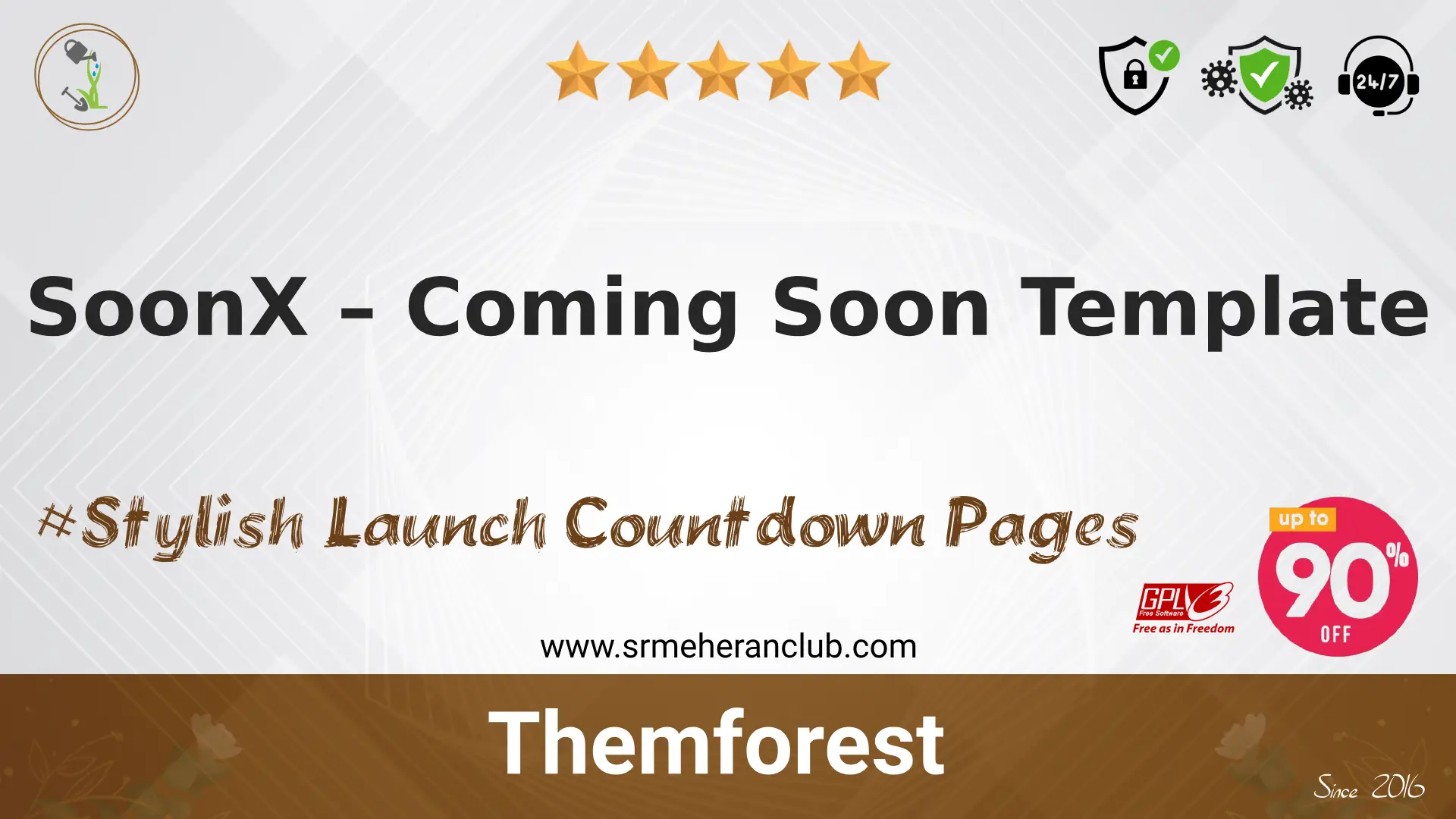 SoonX – Coming Soon Template