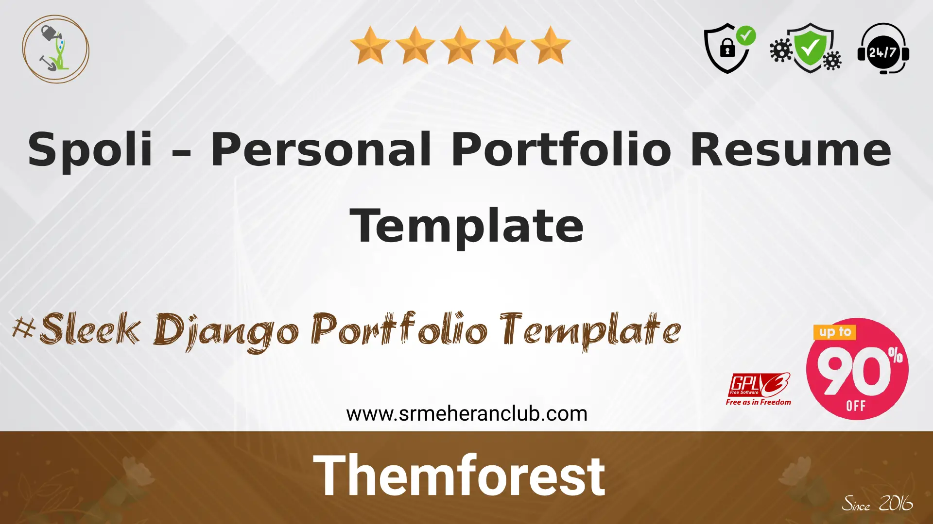 Spoli – Personal Portfolio Resume Template