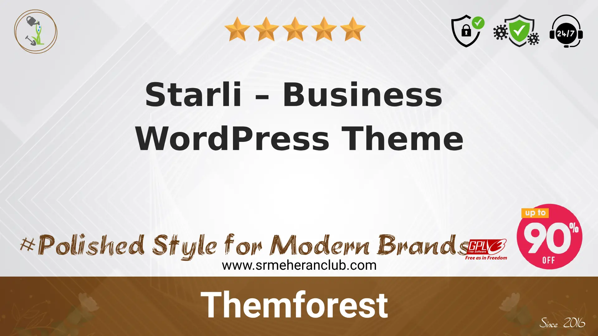 Starli – Business WordPress Theme — Theme by Themeforest