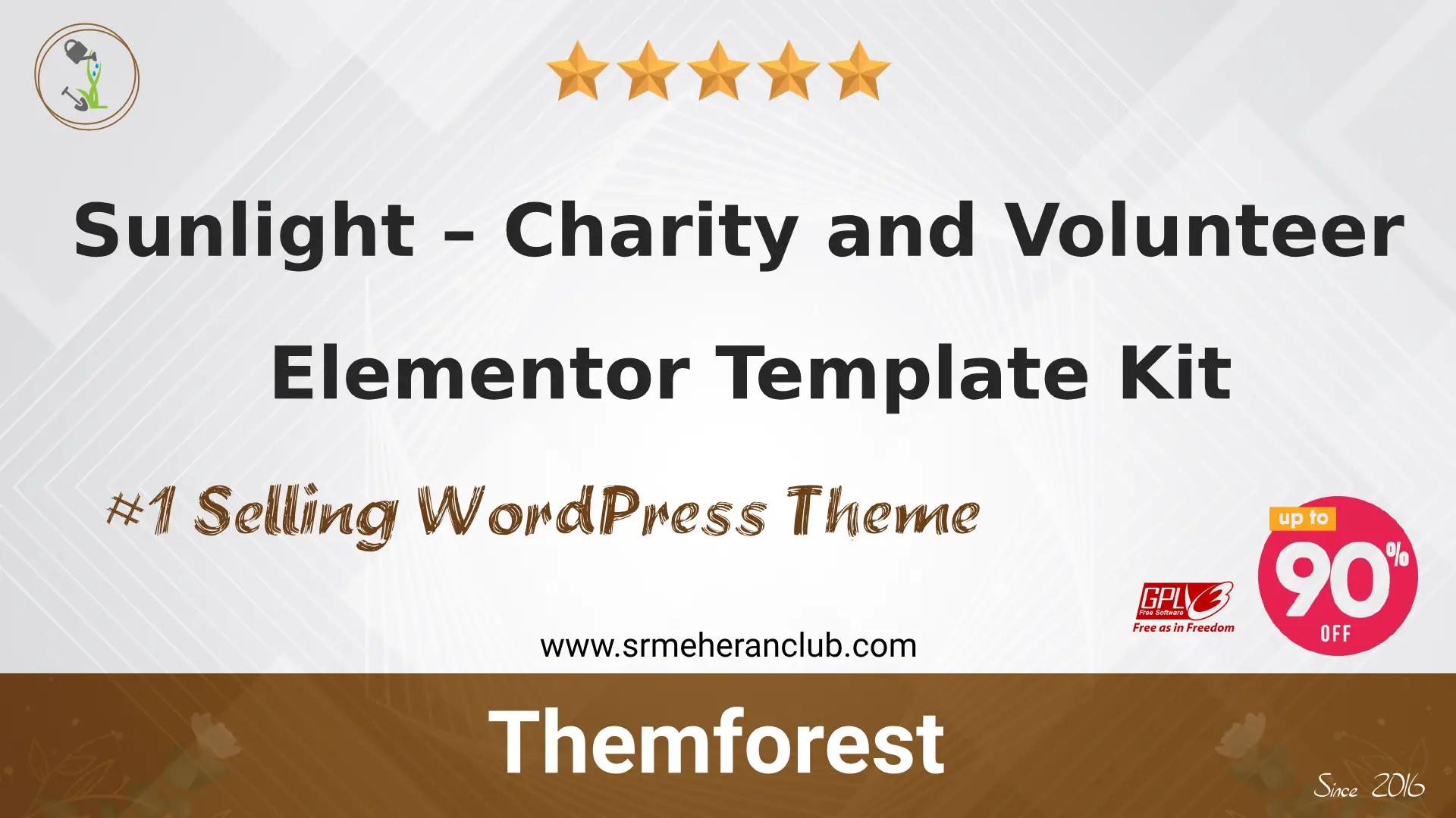 Sunlight – Charity and Volunteer Elementor Template Kit