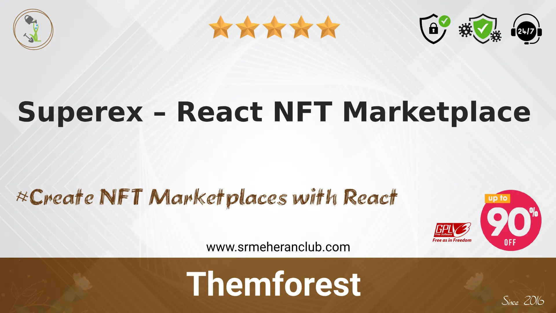 Superex – React NFT Marketplace