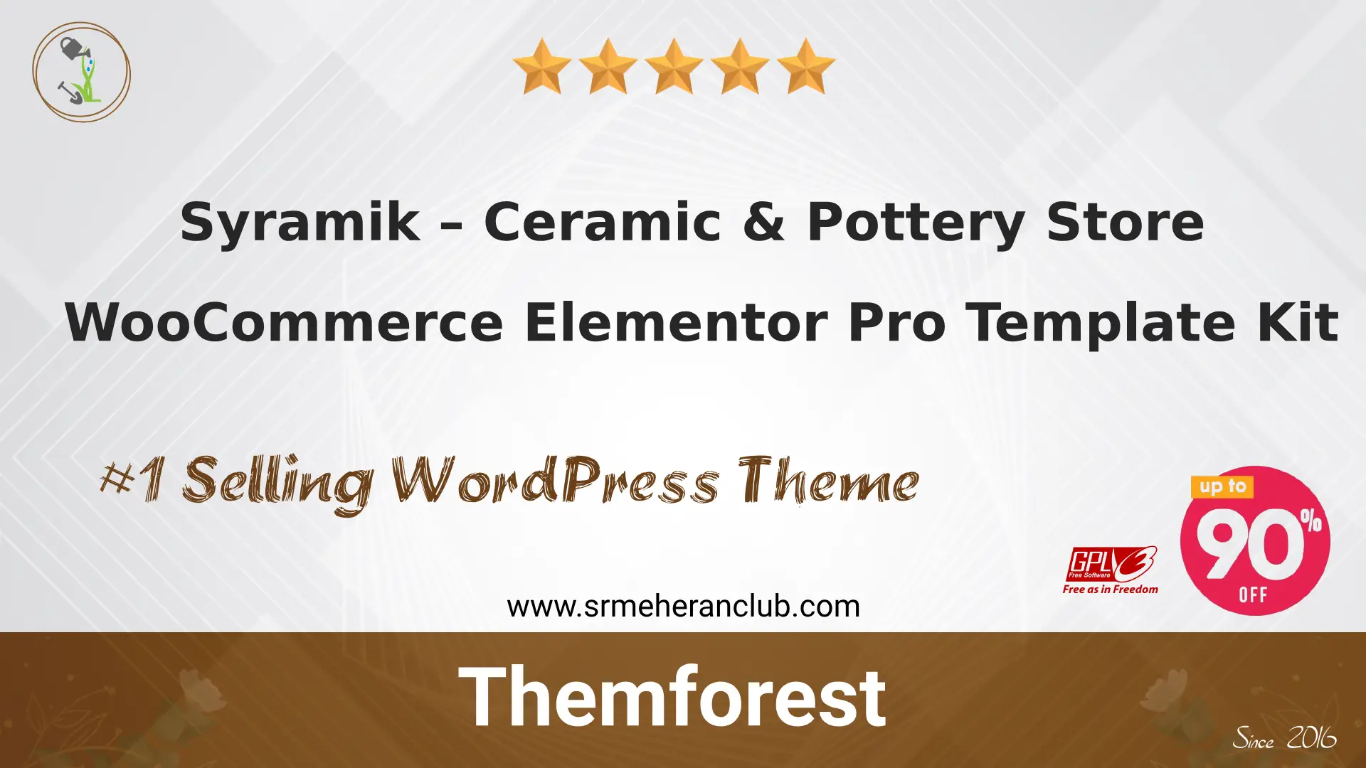 Syramik – Ceramic & Pottery Store WooCommerce Elementor Pro Template Kit