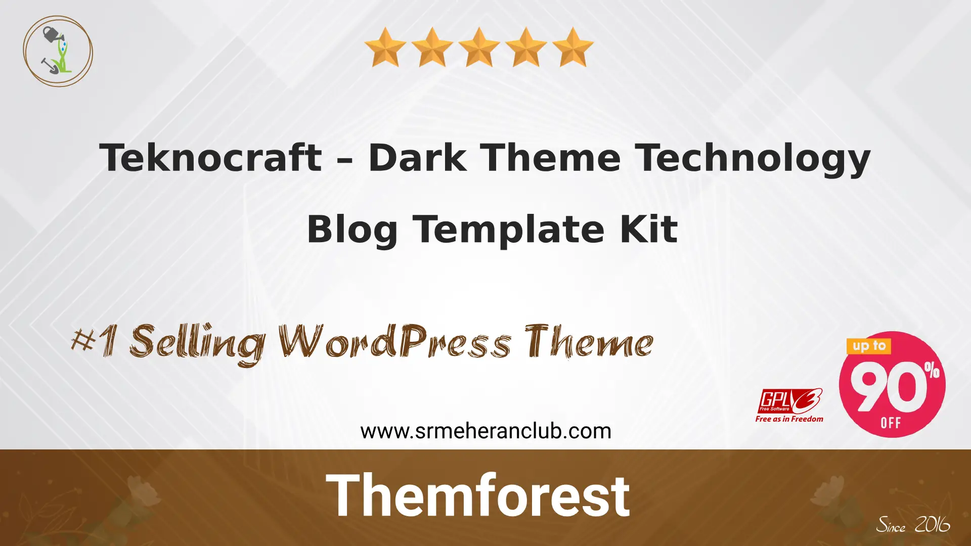 Teknocraft – Dark Theme Technology Blog Template Kit