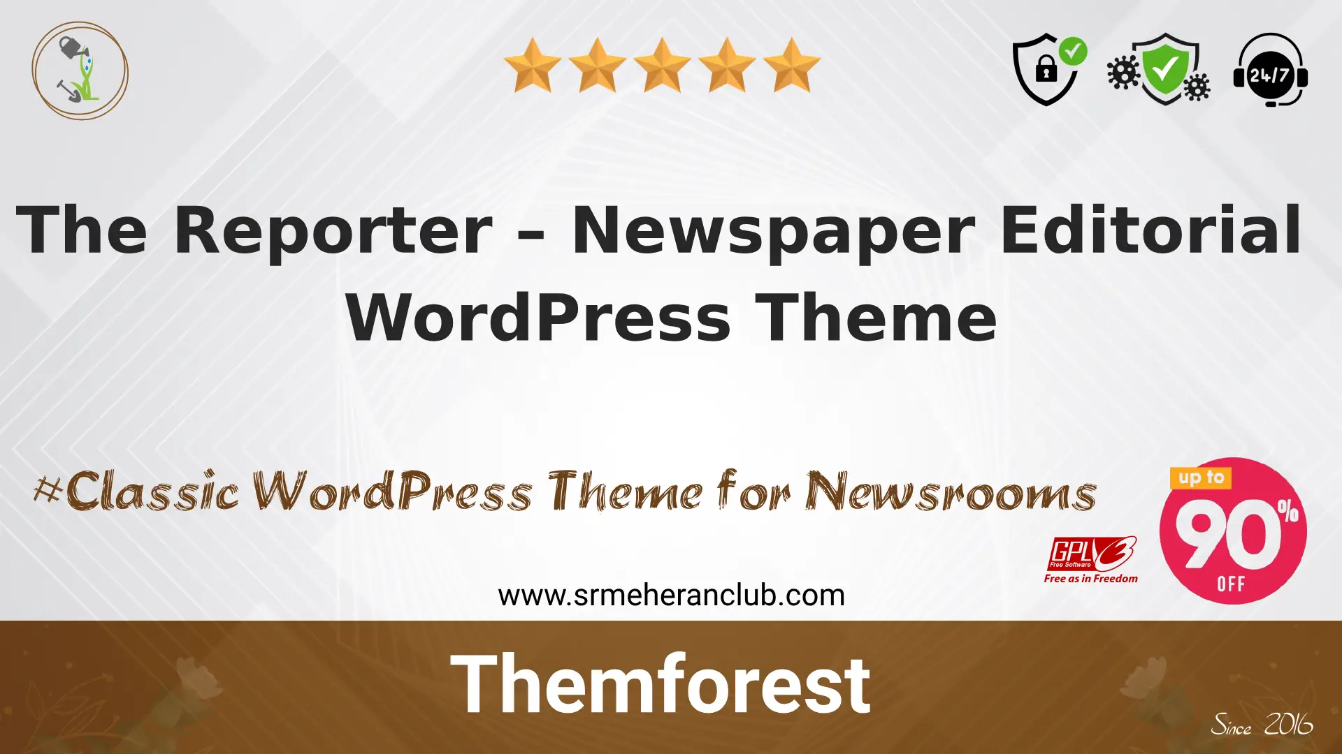 The Reporter – Newspaper Editorial WordPress Theme
