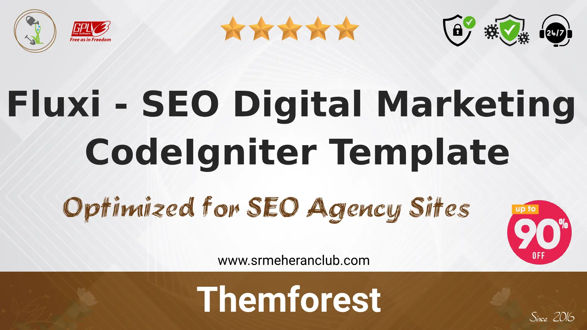 Fluxi – SEO Digital Marketing CodeIgniter Template