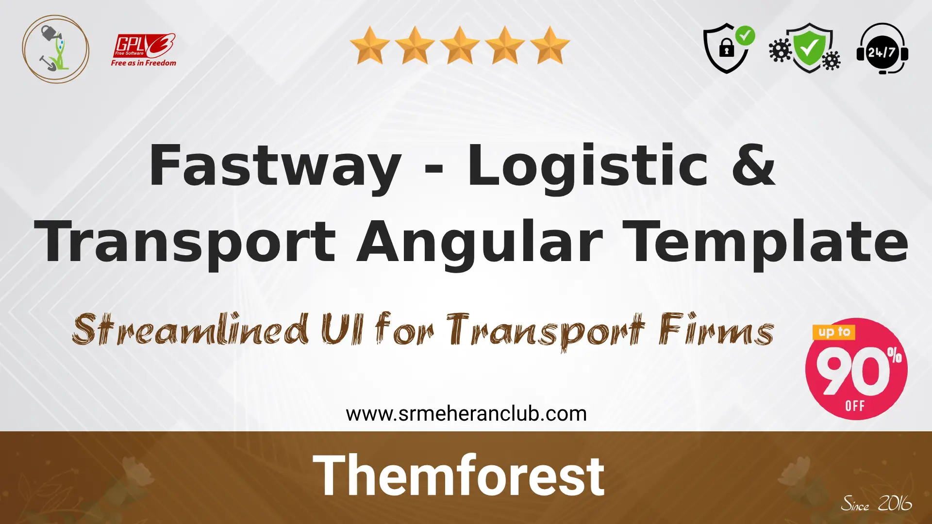 Fastway – Logistic & Transport Angular Template