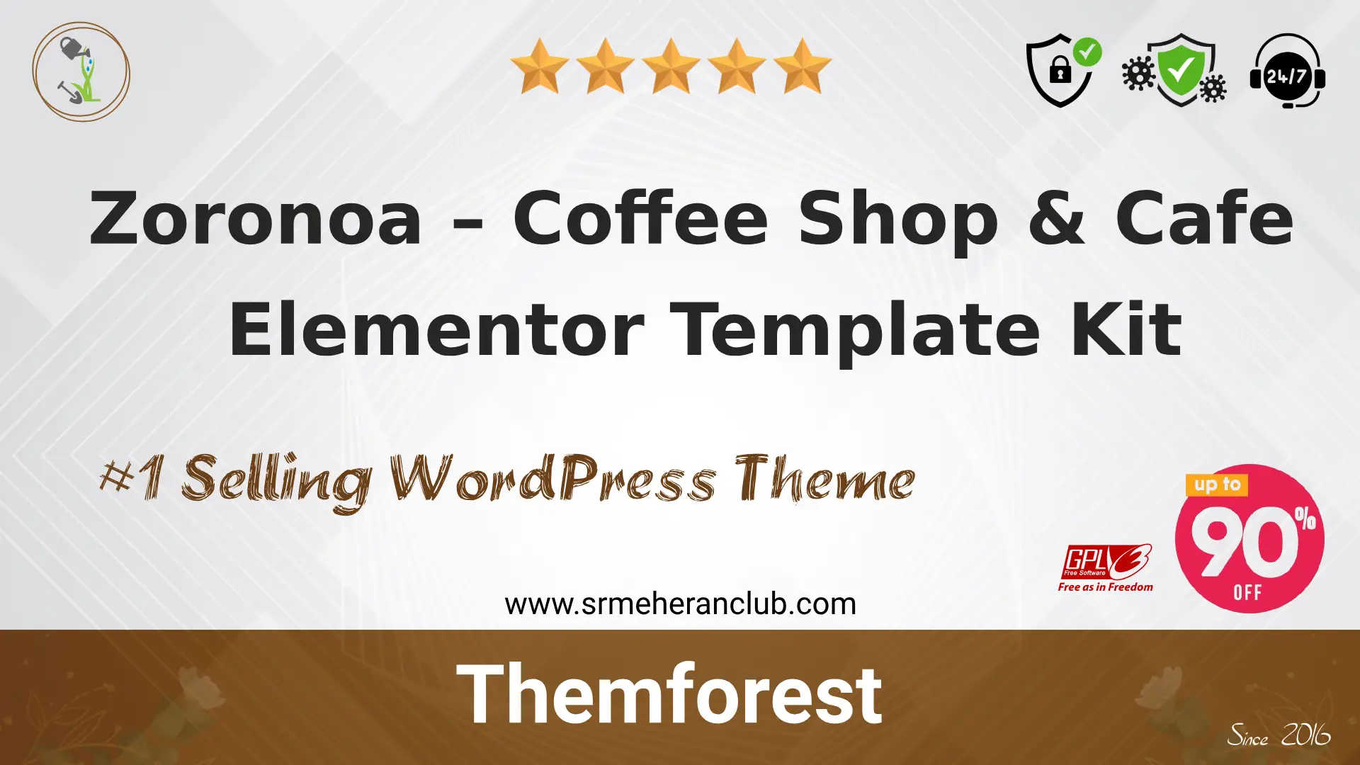 Thrivce – Coffee Shop & Cafe Elementor Template Kit